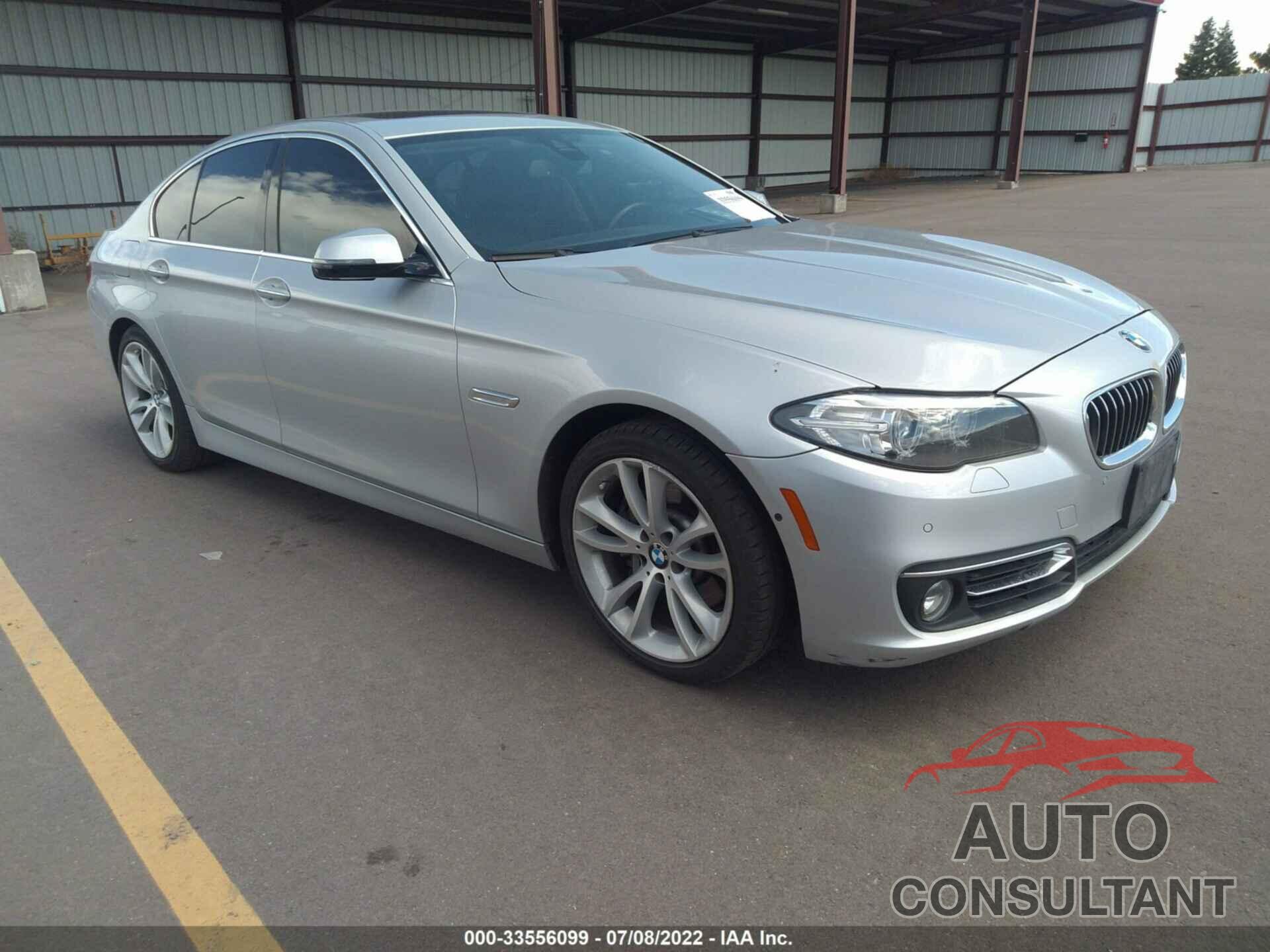 BMW 5 SERIES 2016 - WBA5B1C50GG134518