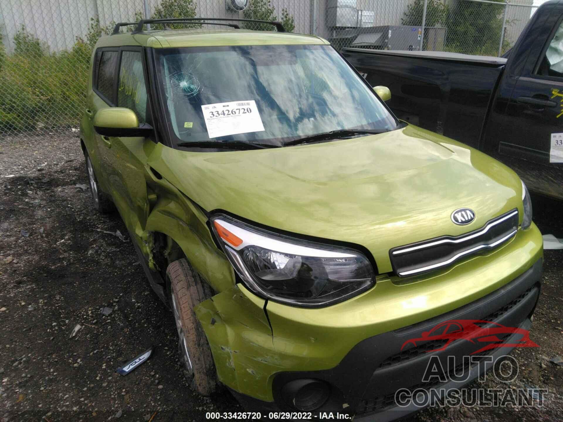 KIA SOUL 2018 - KNDJN2A21J7897419