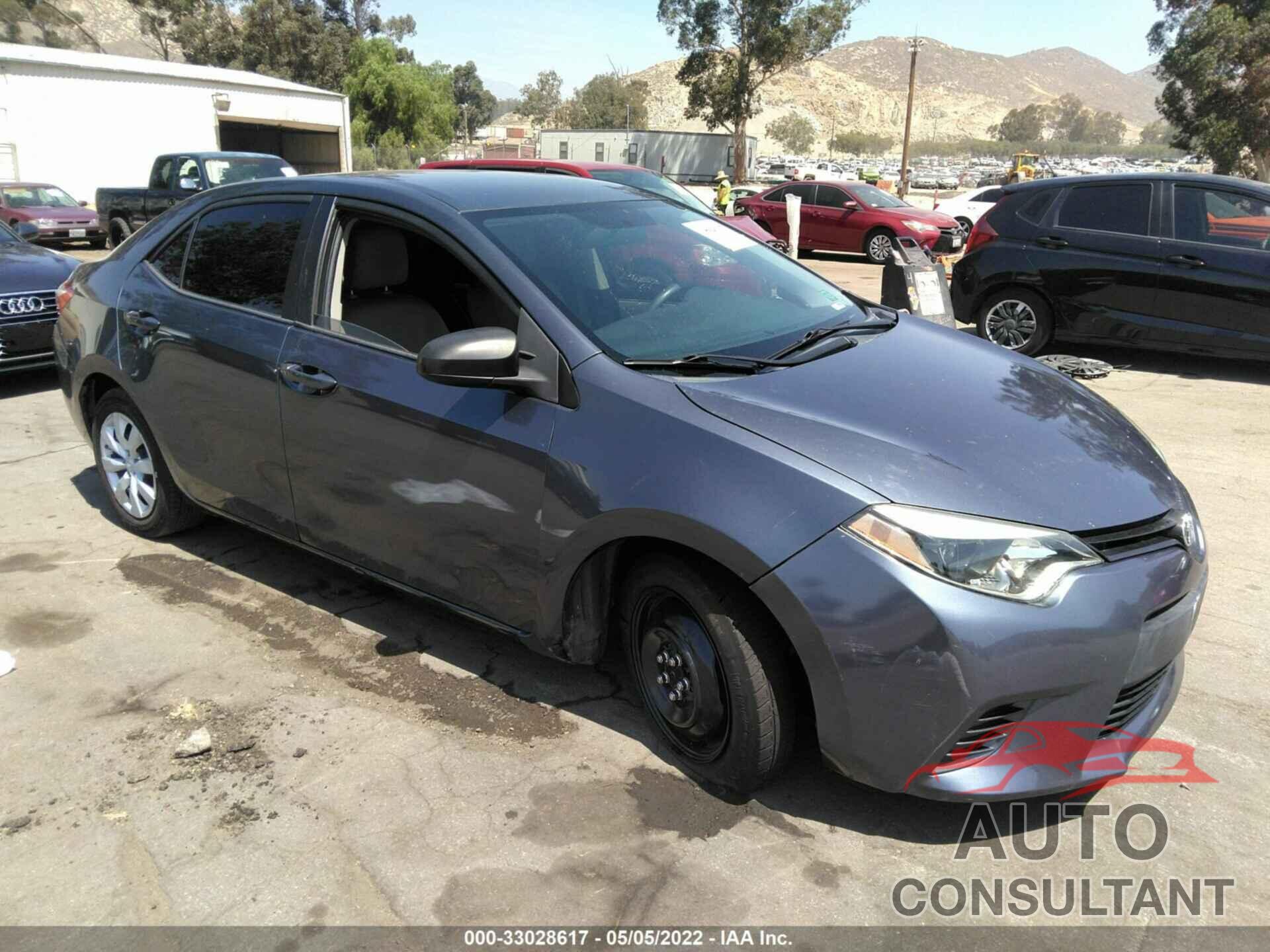 TOYOTA COROLLA 2016 - 5YFBURHE2GP485243