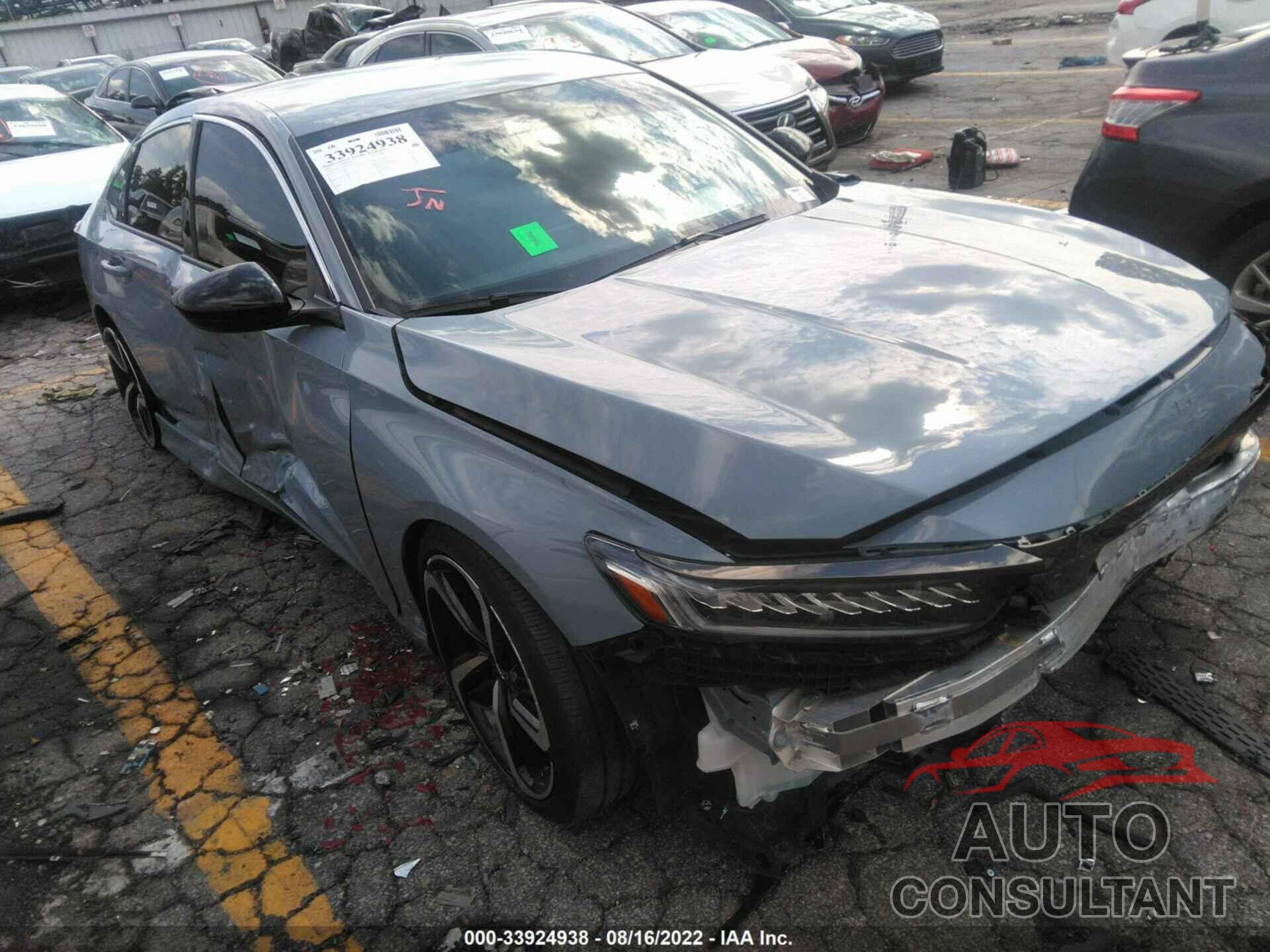 HONDA ACCORD SEDAN 2021 - 1HGCV1F30MA072162