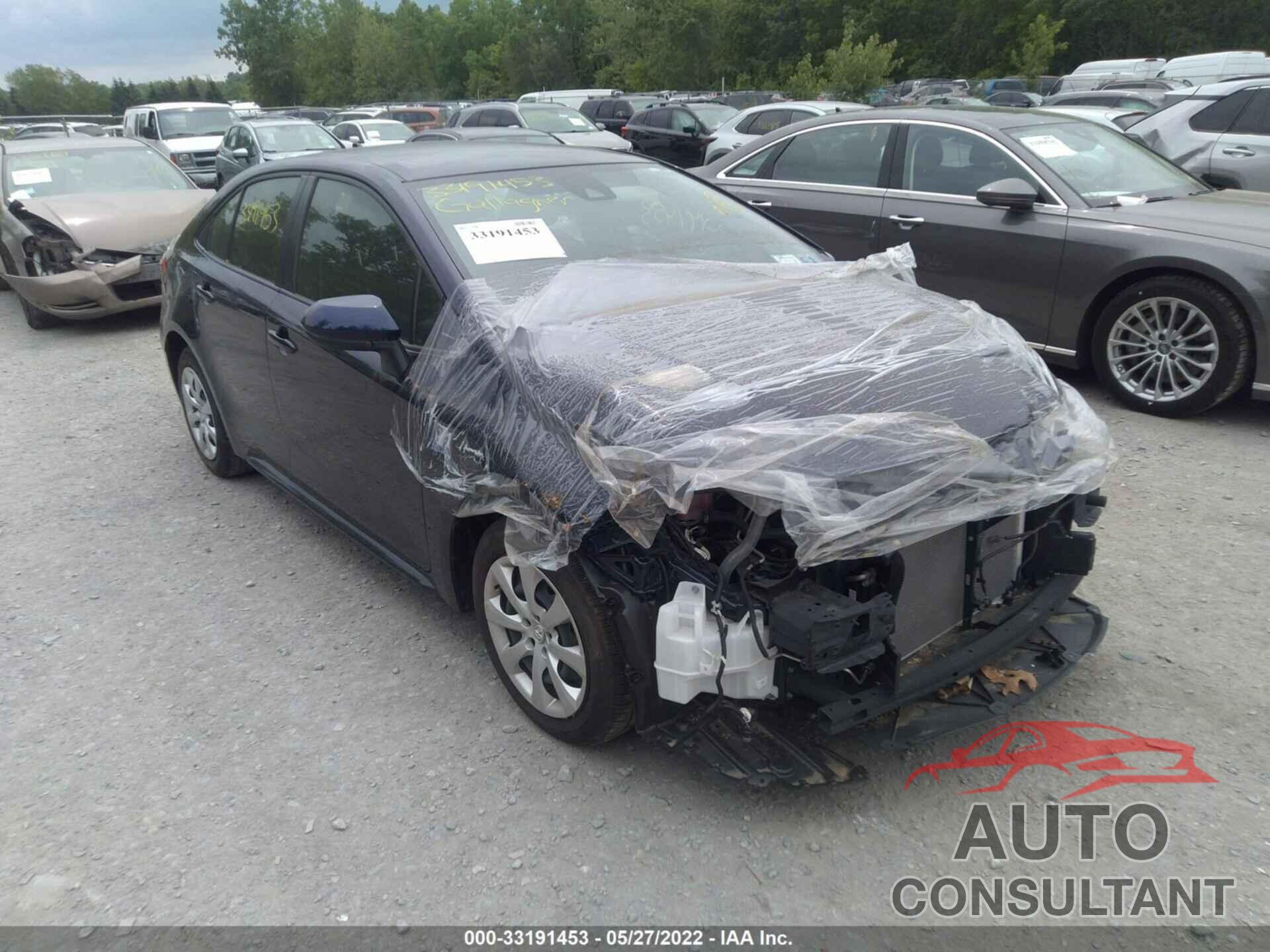 TOYOTA COROLLA 2020 - JTDEPRAE3LJ032133