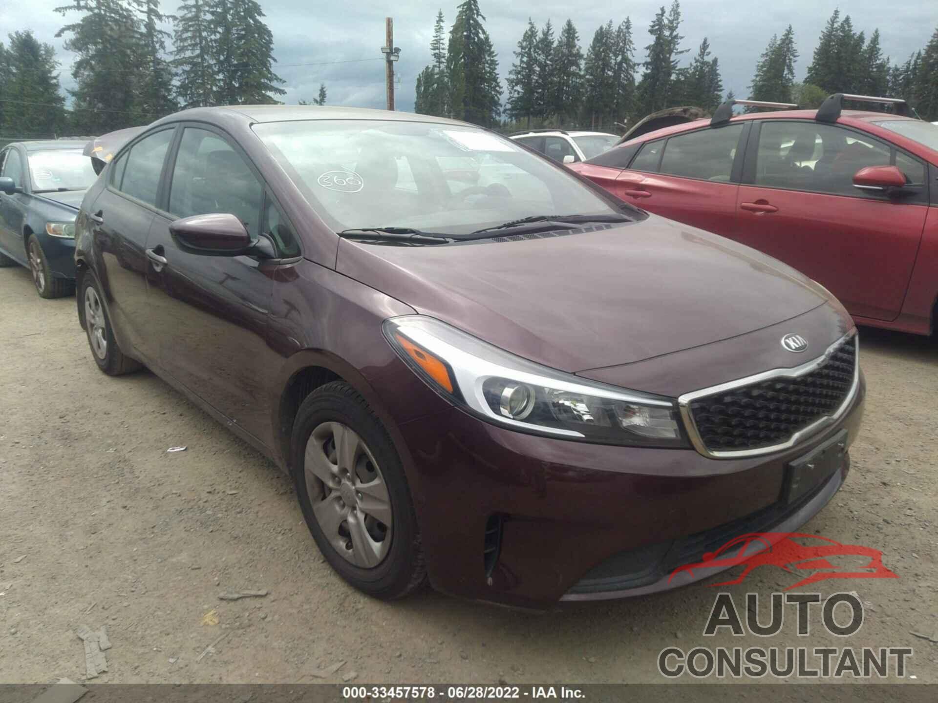 KIA FORTE 2017 - 3KPFK4A70HE050469