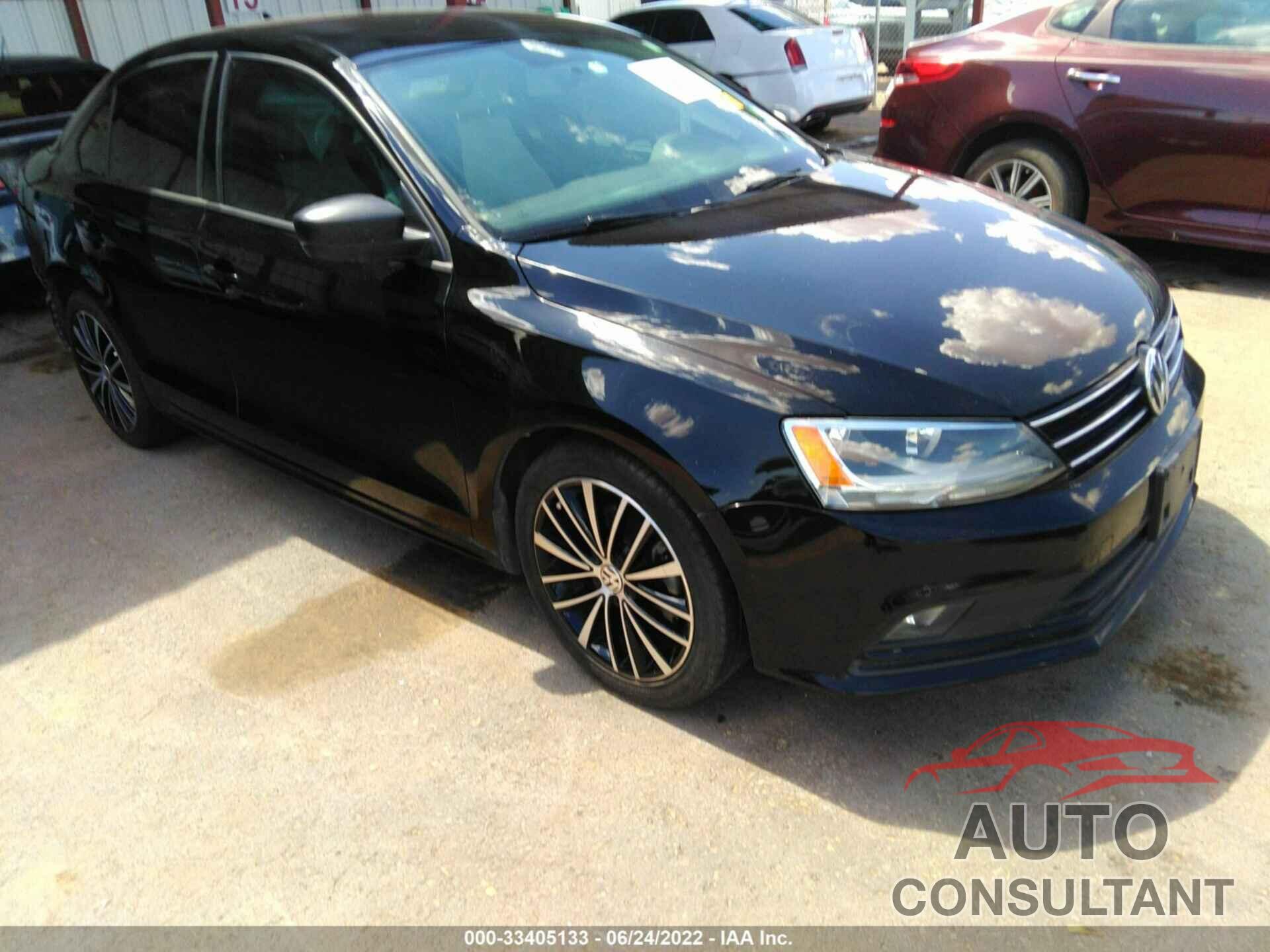 VOLKSWAGEN JETTA SEDAN 2016 - 3VWD17AJ0GM409621