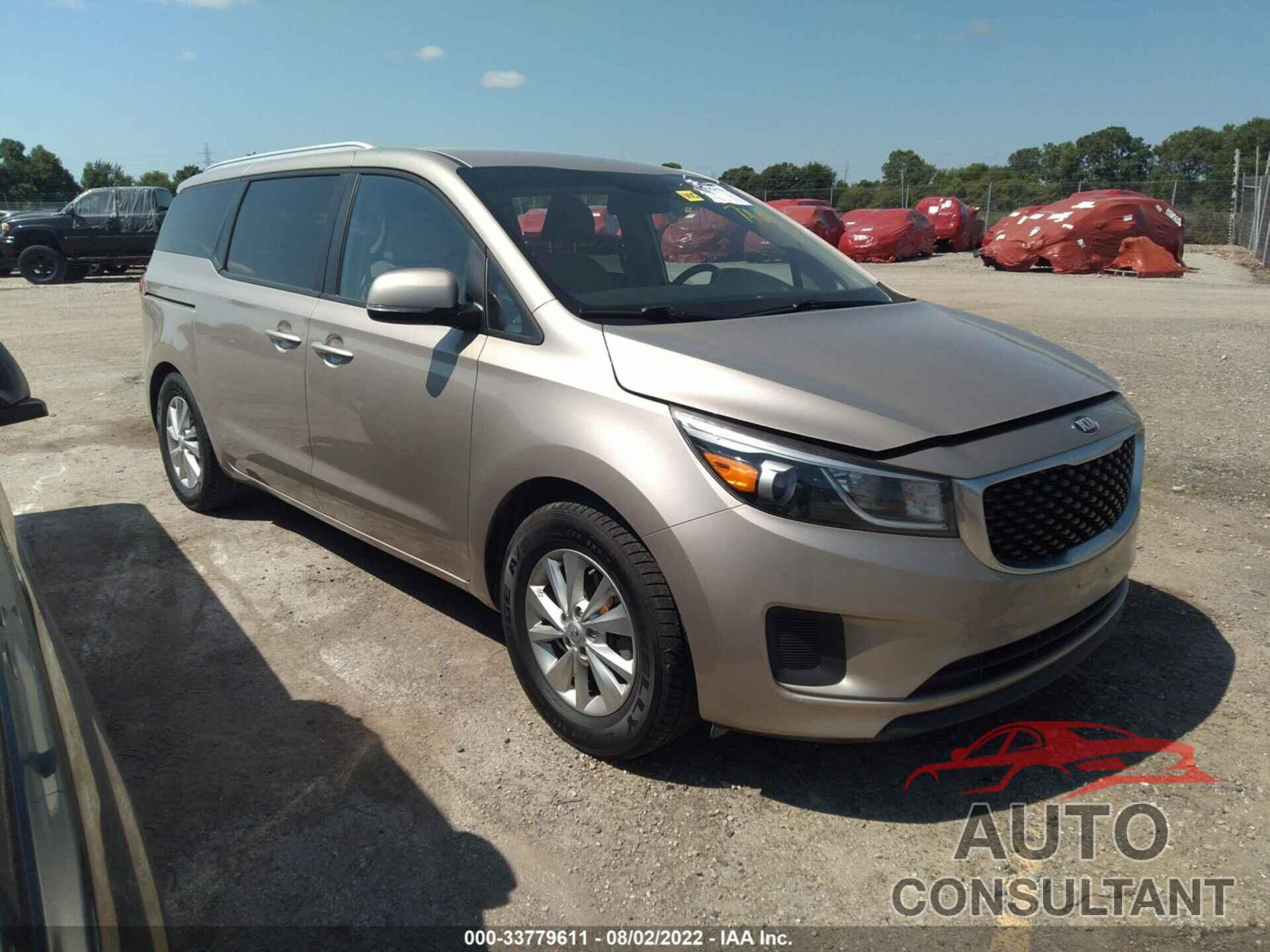 KIA SEDONA 2016 - KNDMB5C15G6084336