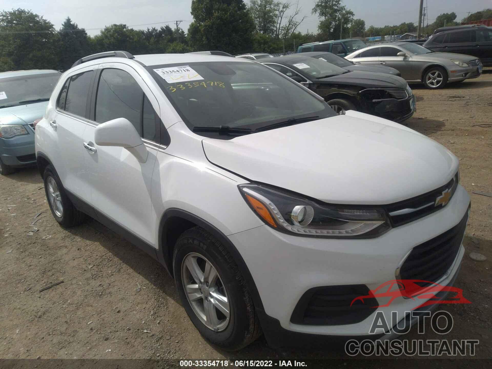 CHEVROLET TRAX 2018 - KL7CJLSB1JB725992