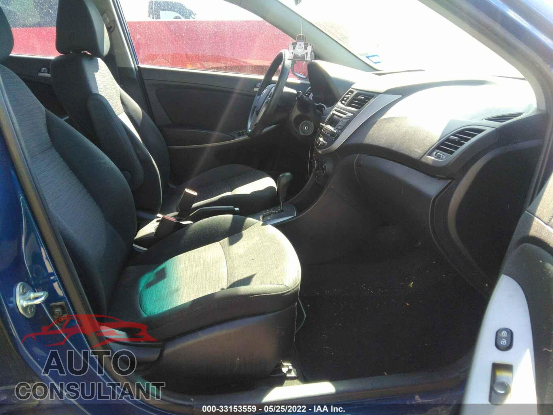 HYUNDAI ACCENT 2016 - KMHCT5AEXGU268418