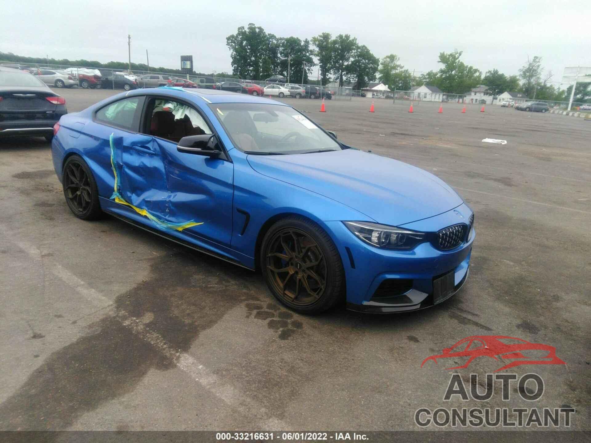 BMW 4 SERIES 2018 - WBA4W7C57JAB93419