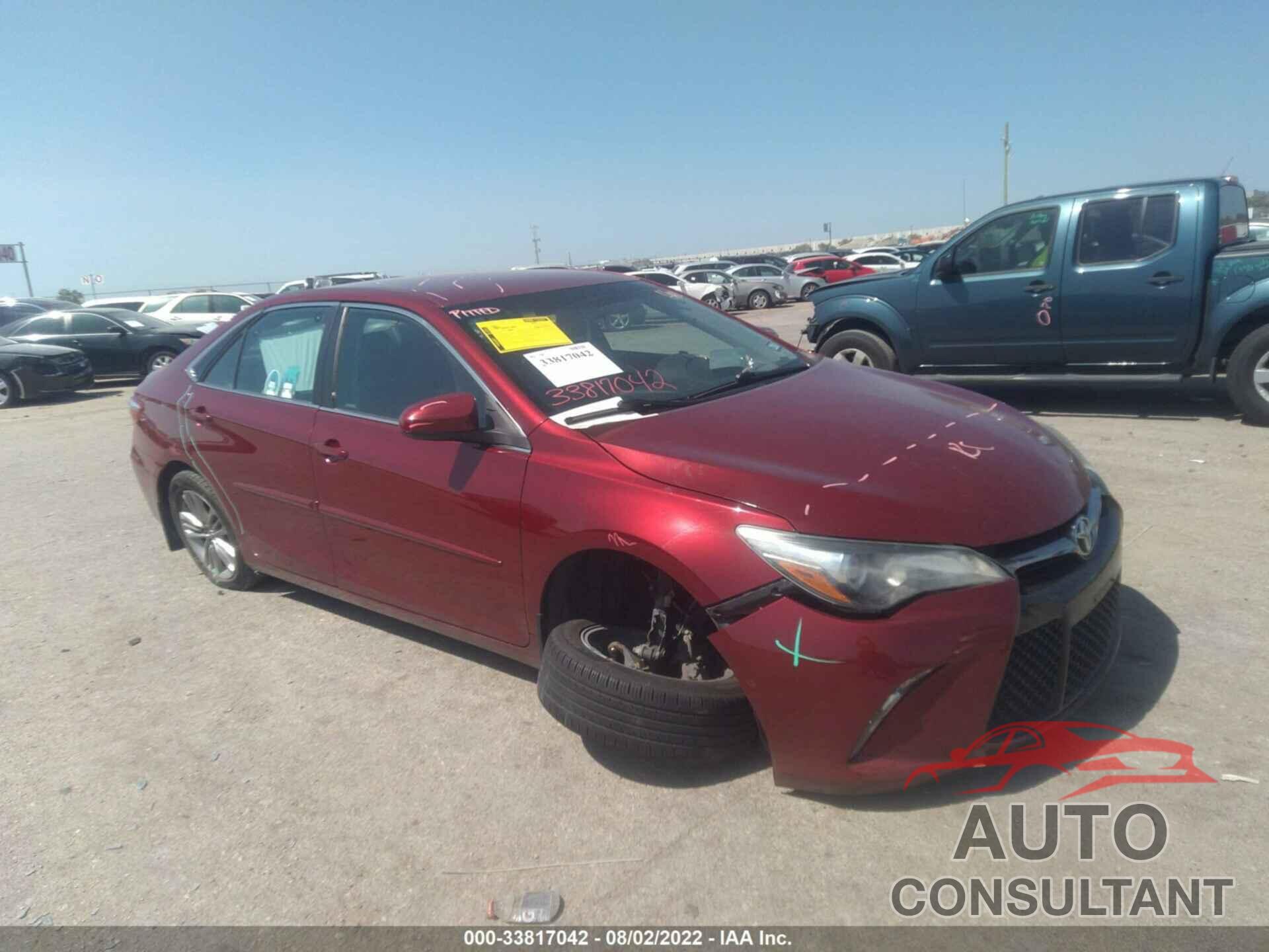 TOYOTA CAMRY 2016 - 4T1BF1FK9GU596634