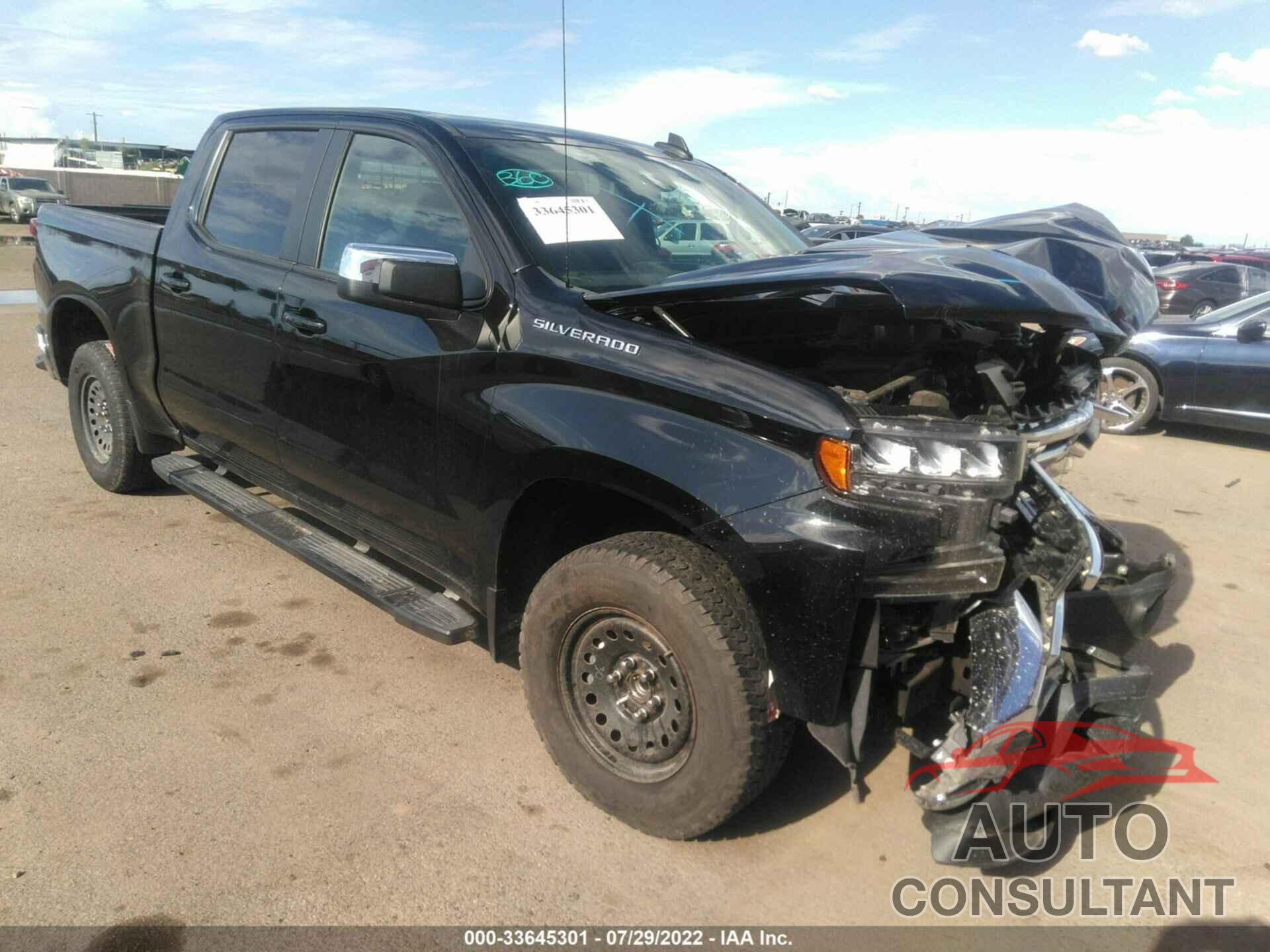 CHEVROLET SILVERADO 1500 2021 - 1GCPWCEDXMZ409005