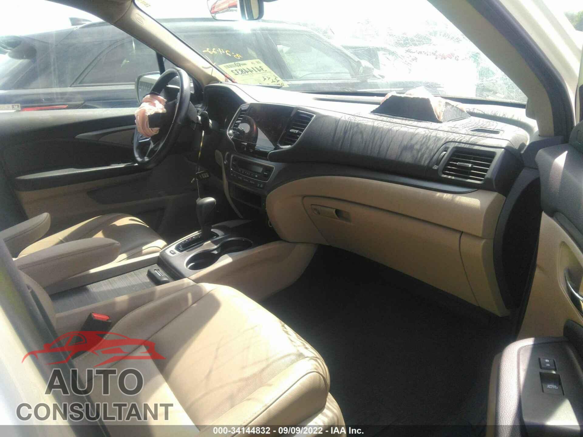 HONDA PILOT 2019 - 5FNYF6H54KB050831