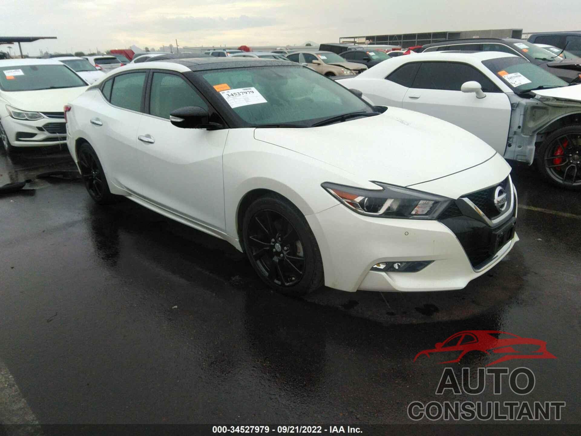 NISSAN MAXIMA 2018 - 1N4AA6AP9JC400385