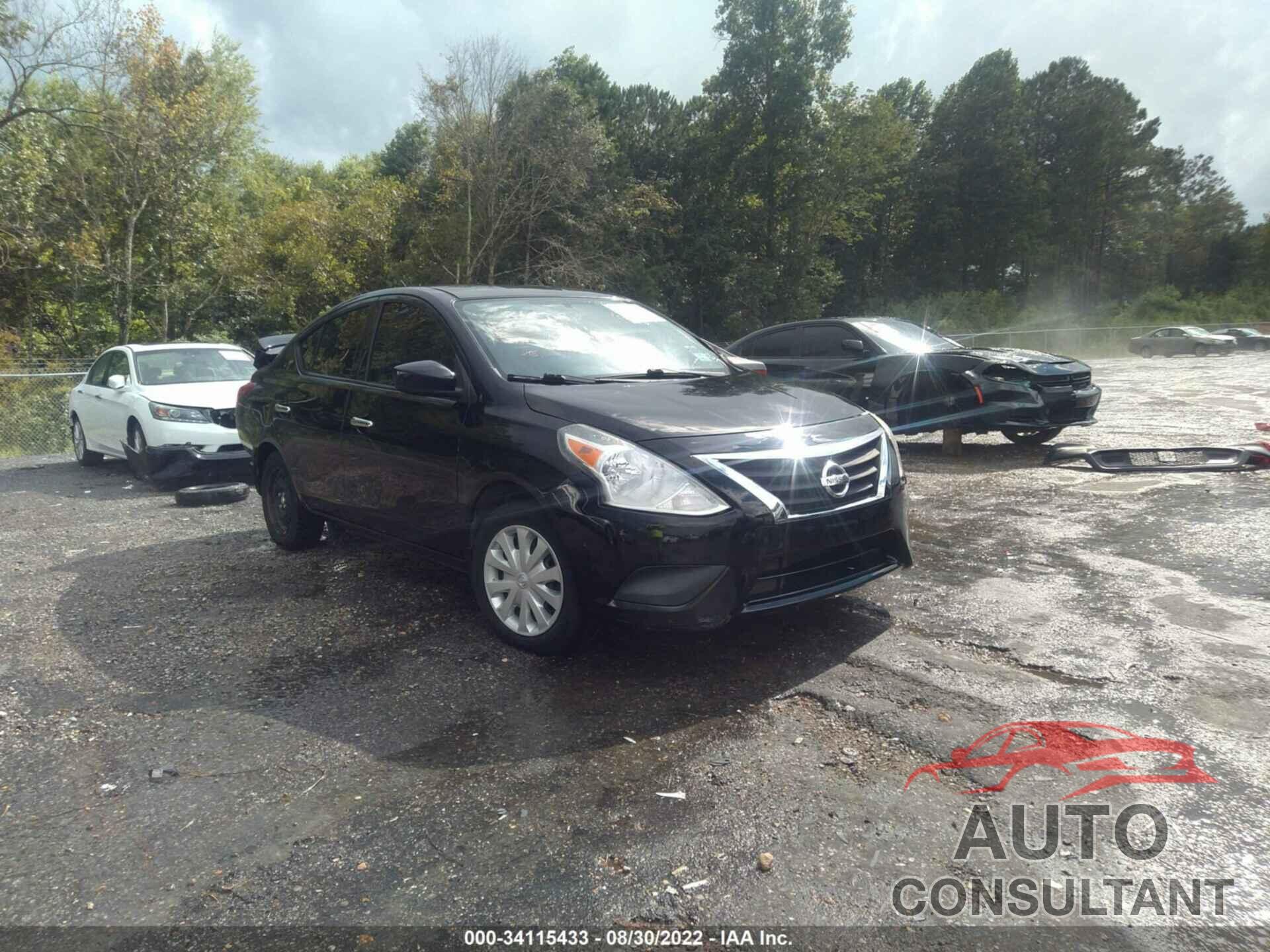 NISSAN VERSA 2016 - 3N1CN7AP1GL872593