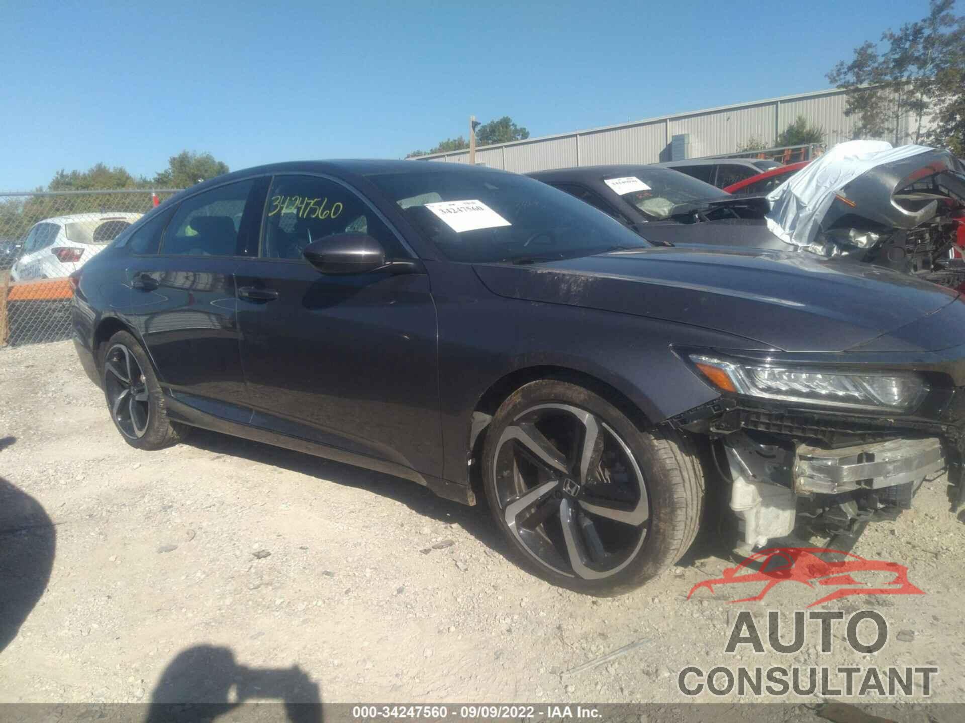 HONDA ACCORD SEDAN 2019 - 1HGCV2F36KA031697