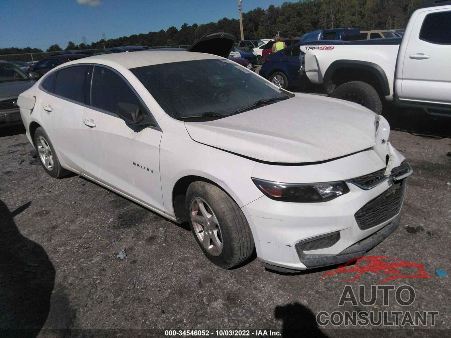 CHEVROLET MALIBU 2016 - 1G1ZB5ST3GF217421