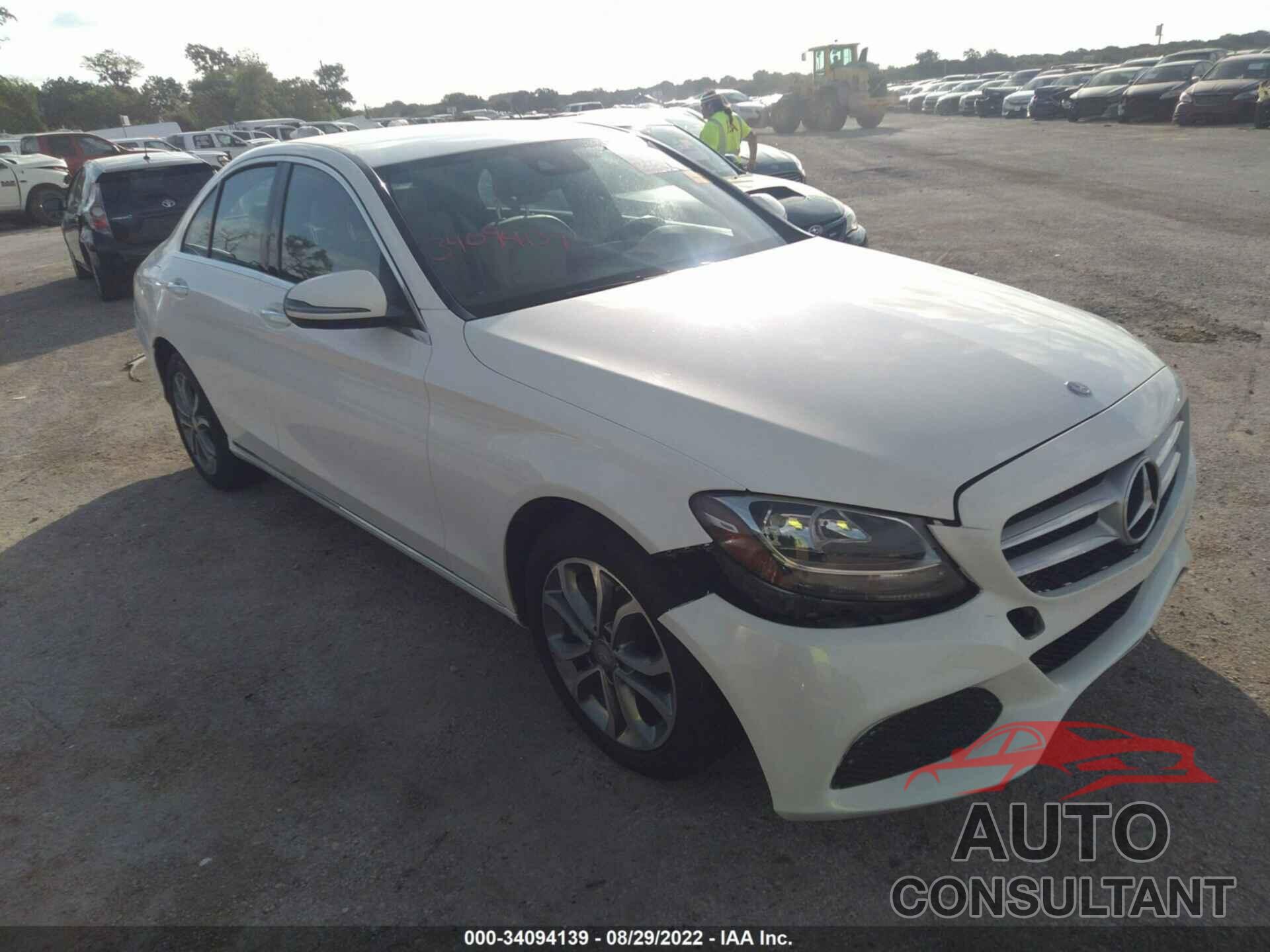 MERCEDES-BENZ C-CLASS 2016 - 55SWF4KB5GU125732