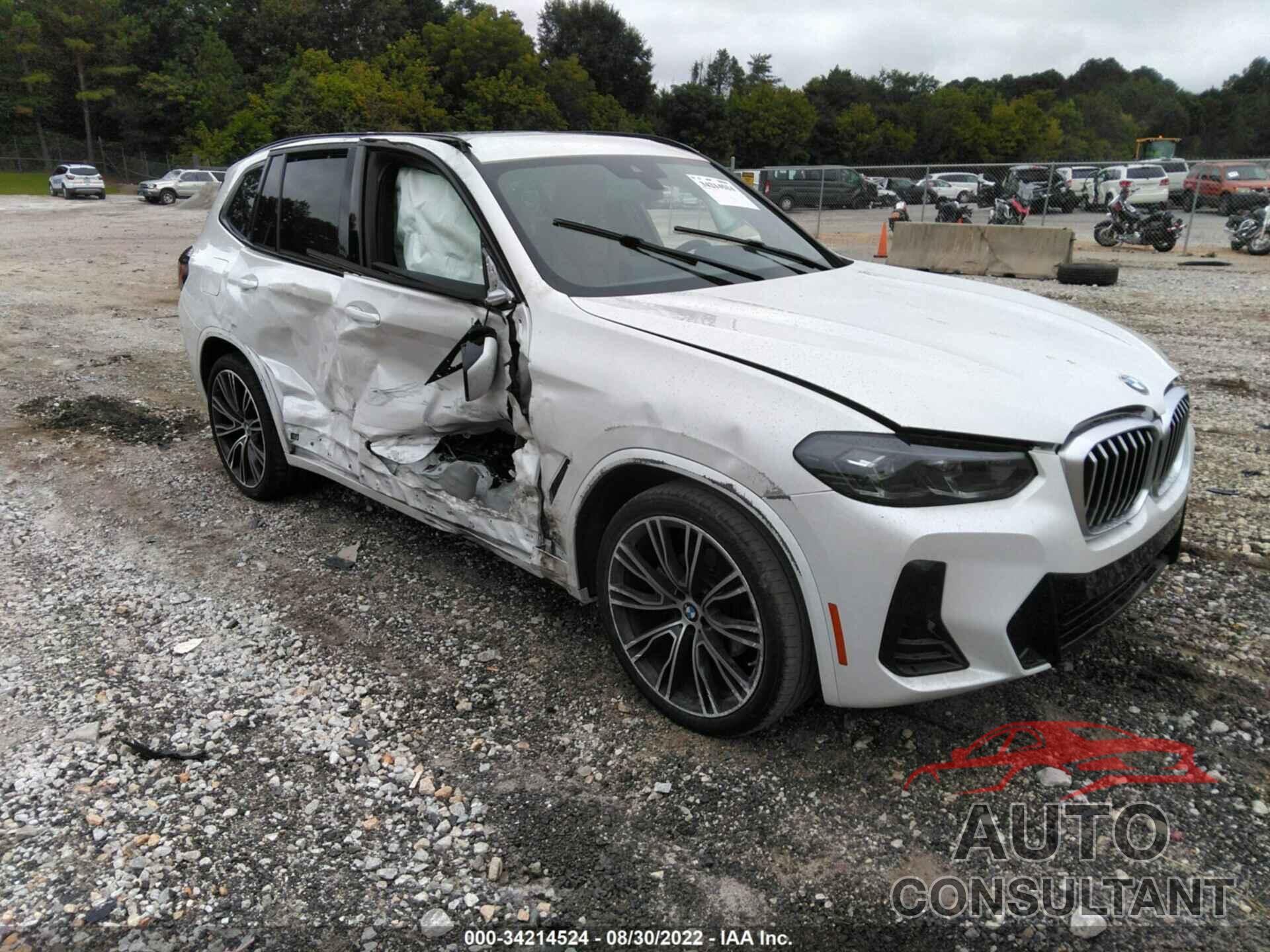 BMW X3 2022 - 5UX43DP0XN9K76158