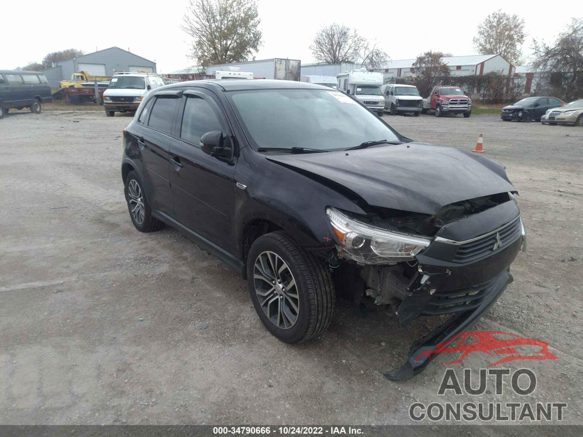 MITSUBISHI OUTLANDER SPORT 2016 - JA4AR3AW1GZ058066