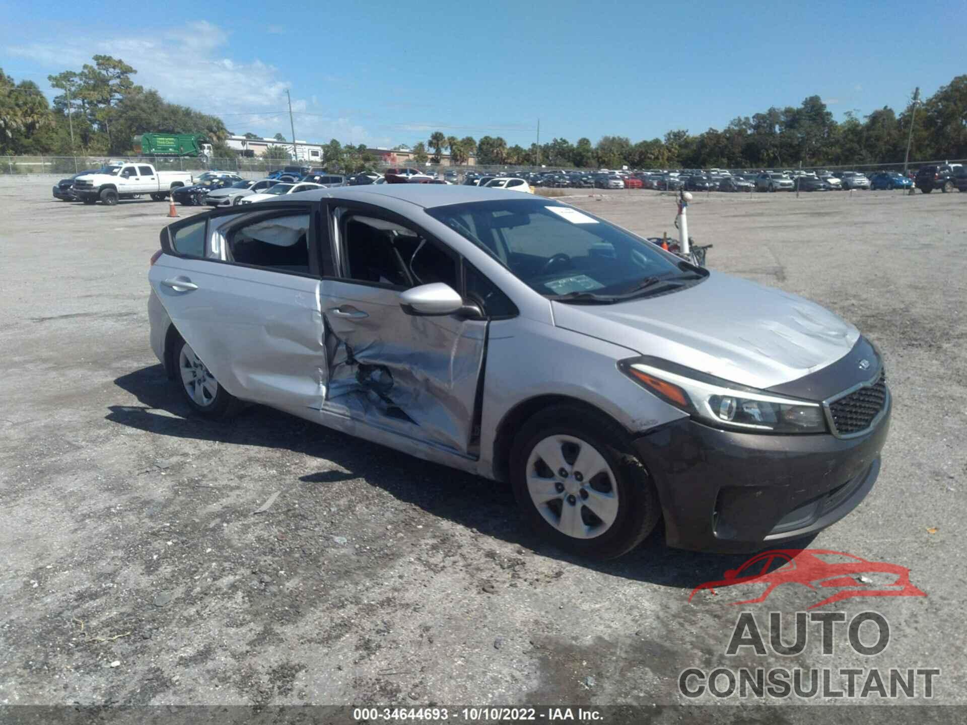 KIA FORTE 2017 - 3KPFK4A73HE157936