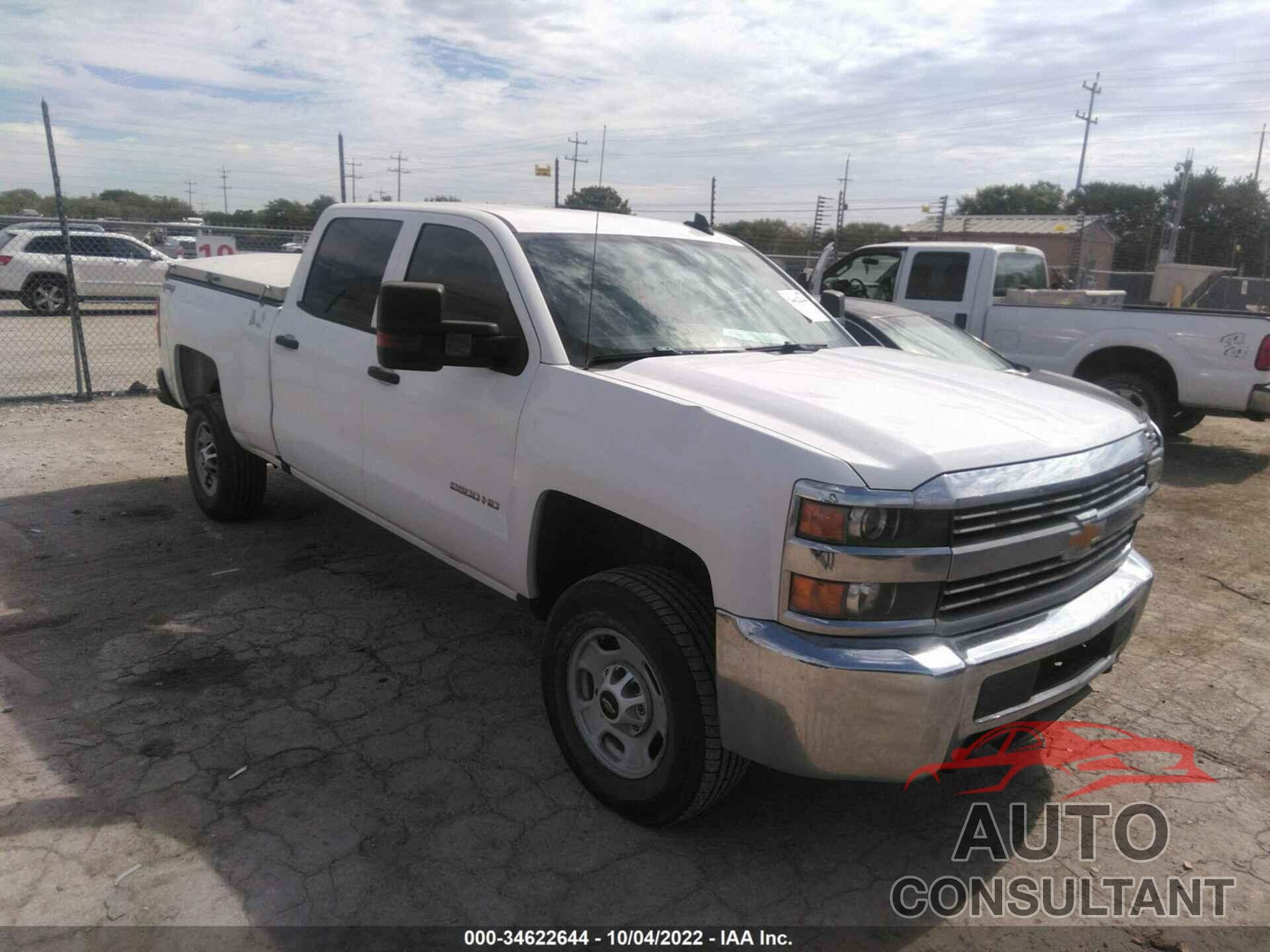 CHEVROLET SILVERADO 2500HD 2016 - 1GC1KUEG4GF304239