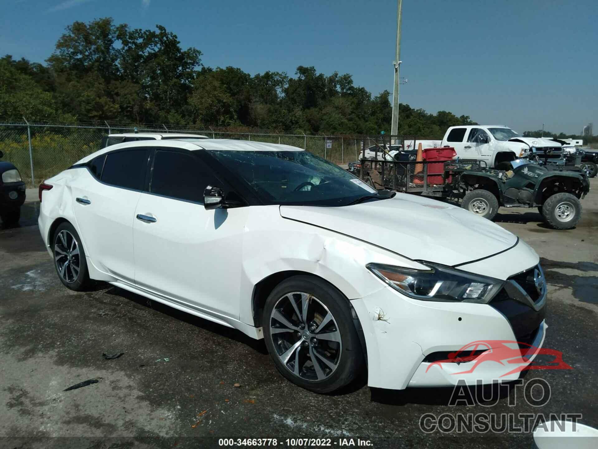 NISSAN MAXIMA 2018 - 1N4AA6AP4JC375430