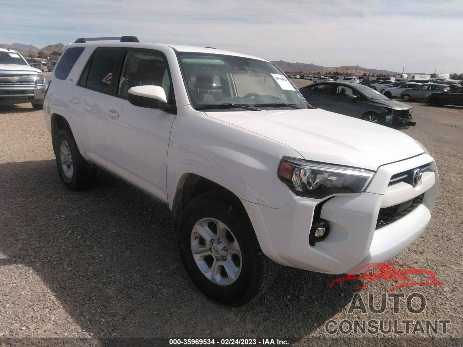 TOYOTA 4RUNNER 2021 - JTEMU5JR7M5921152