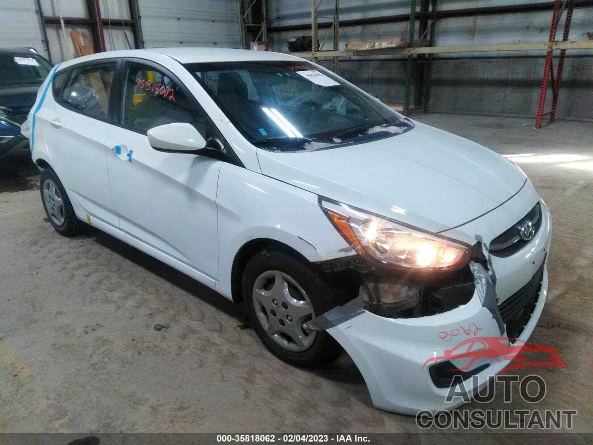 HYUNDAI ACCENT 2016 - KMHCT5AE5GU246956