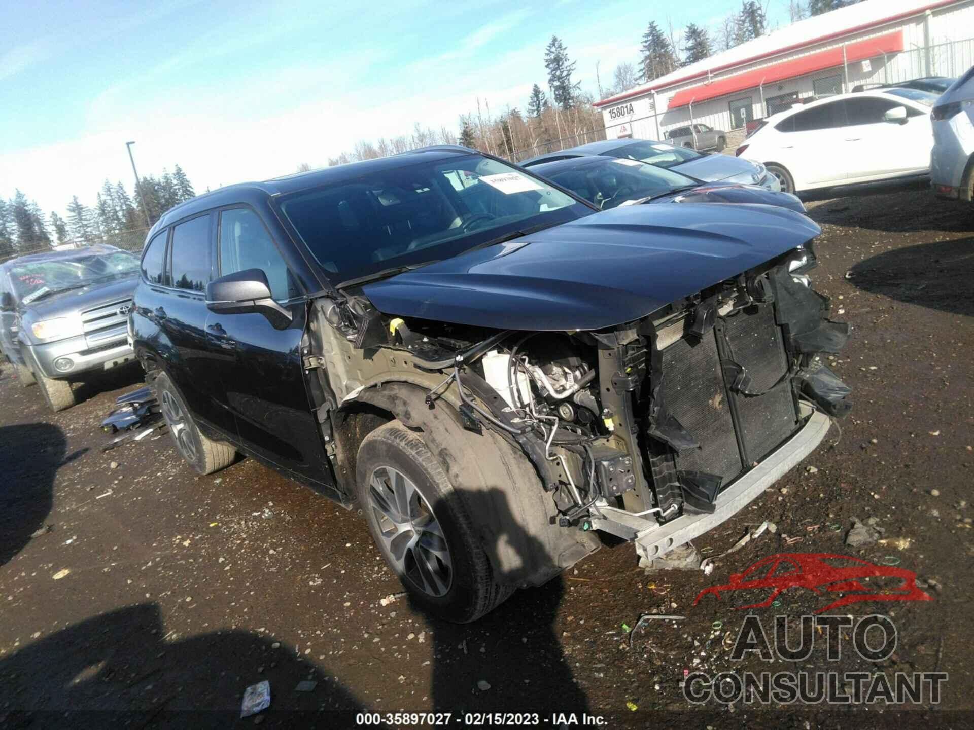 TOYOTA HIGHLANDER 2020 - 5TDGZRBH2LS516339