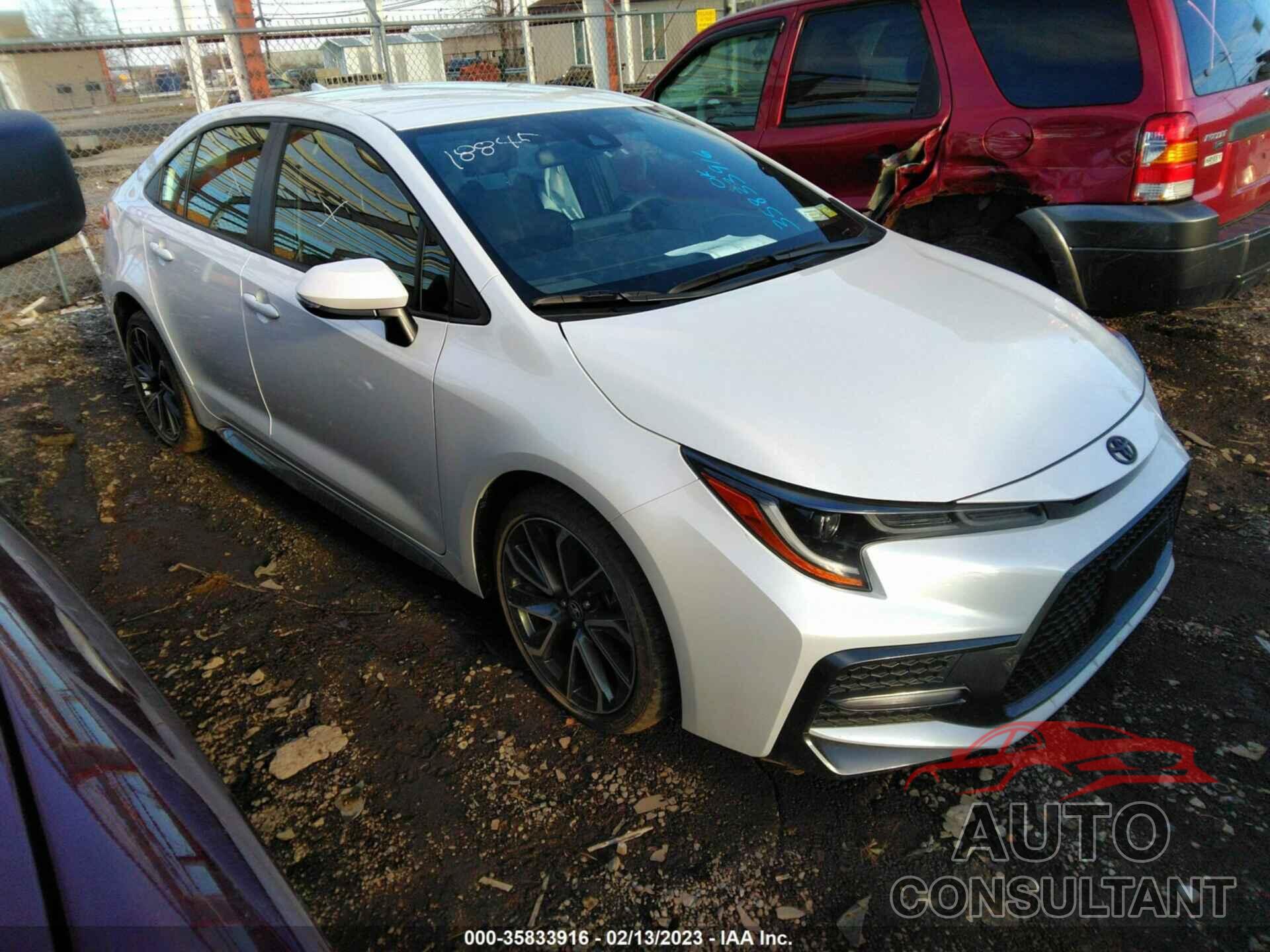 TOYOTA COROLLA 2022 - JTDS4MCE5N3509535