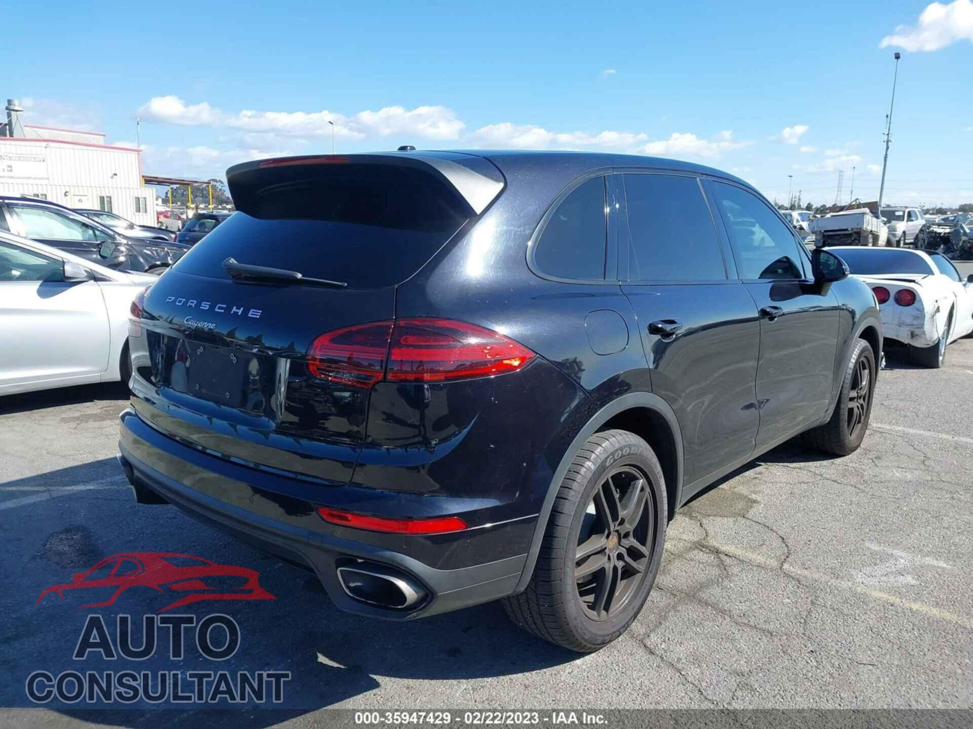 PORSCHE CAYENNE 2016 - WP1AA2A27GKA36357