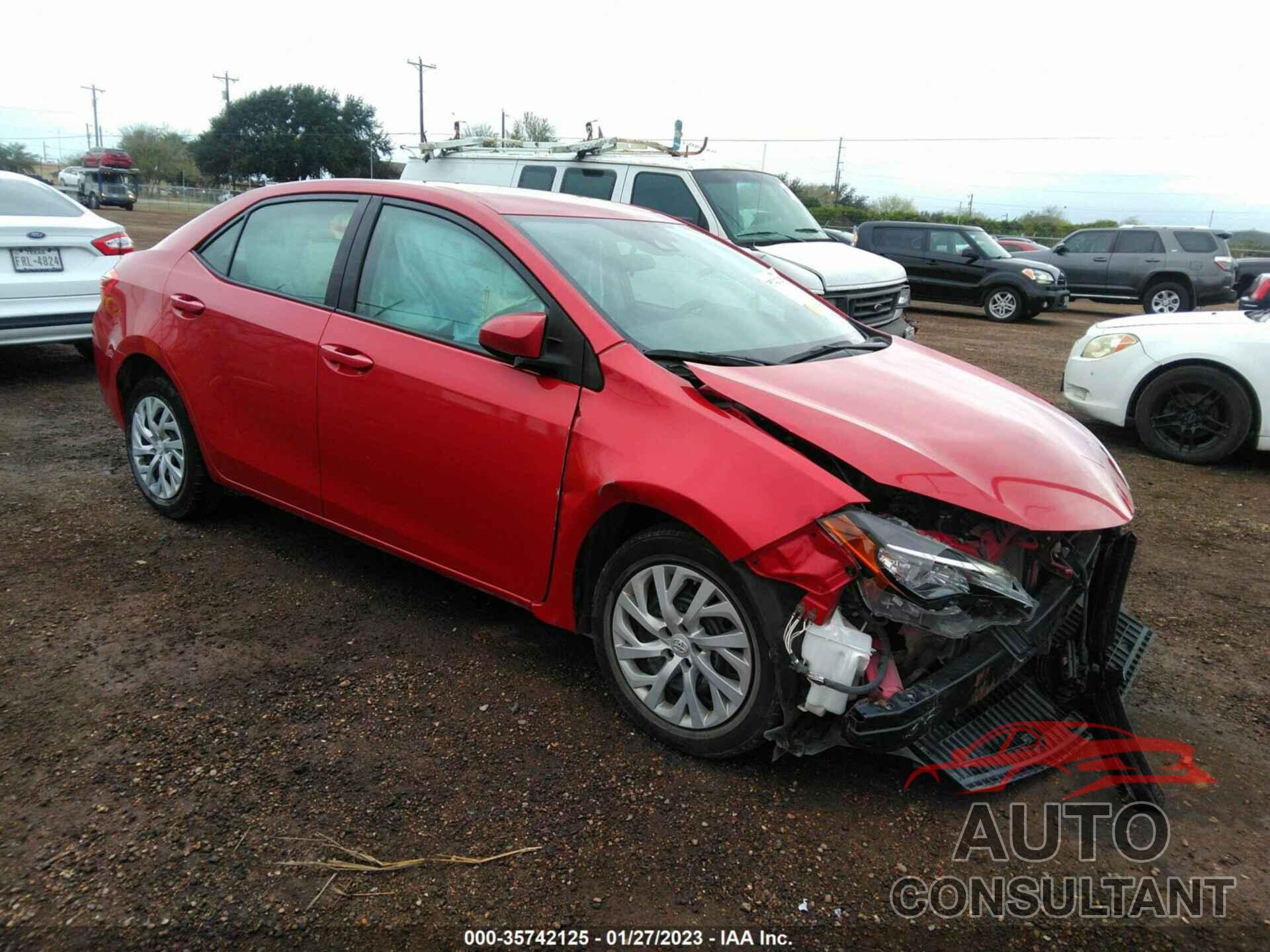 TOYOTA COROLLA 2017 - 5YFBURHE5HP583068