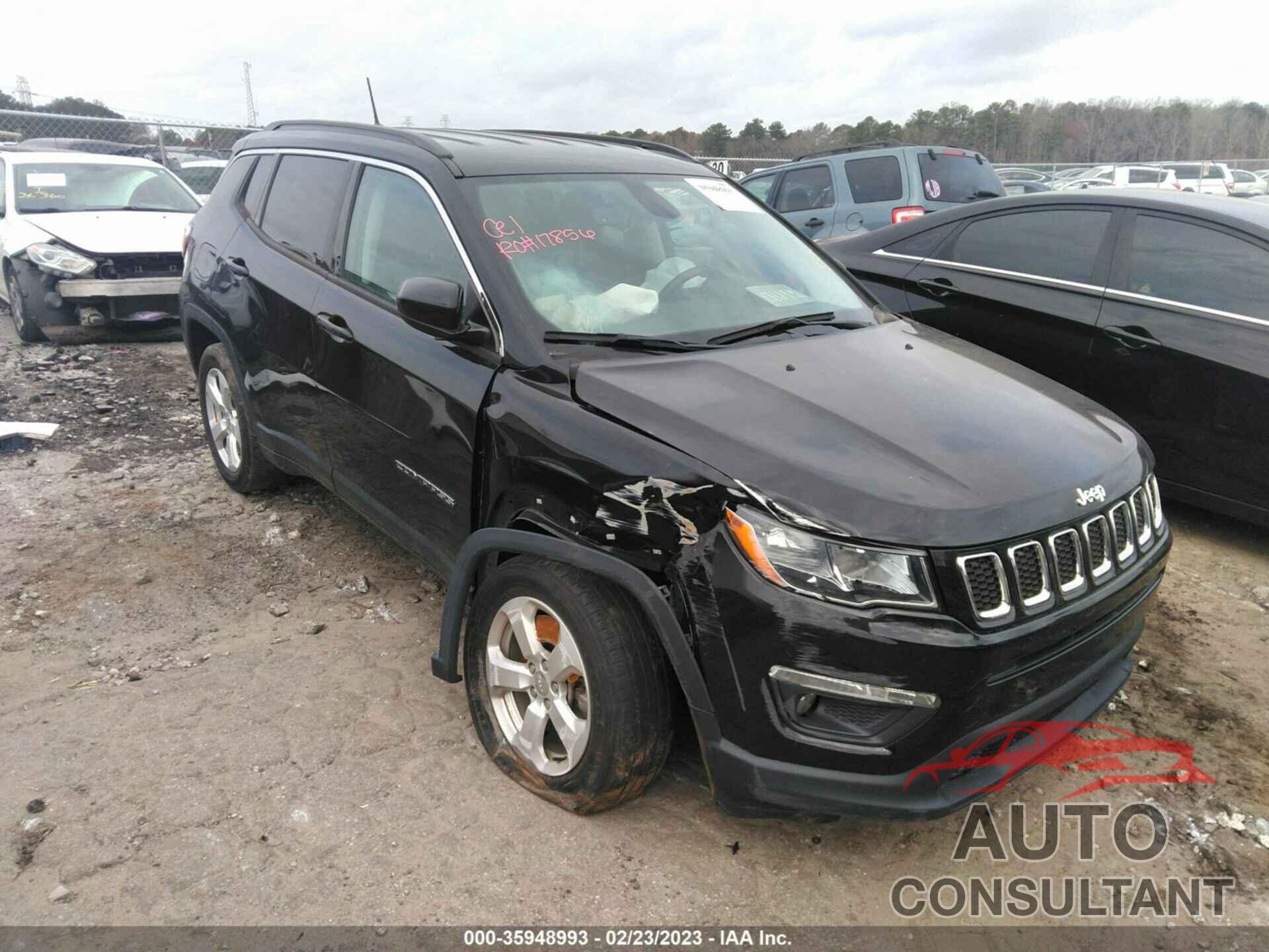 JEEP COMPASS 2019 - 3C4NJDBB7KT733564