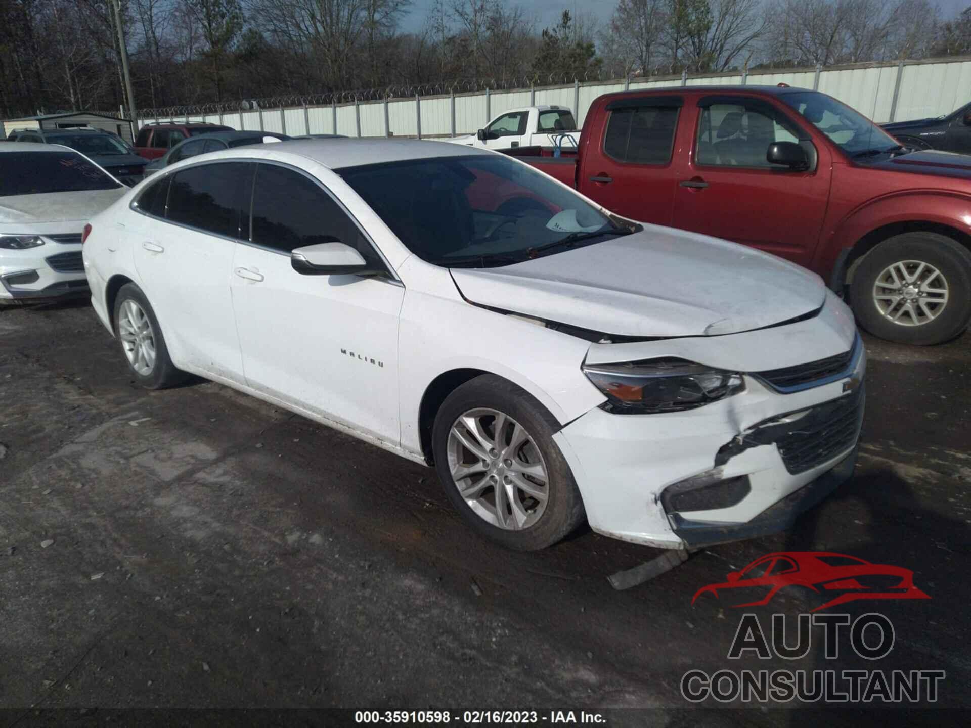 CHEVROLET MALIBU 2017 - 1G1ZE5ST9HF290429
