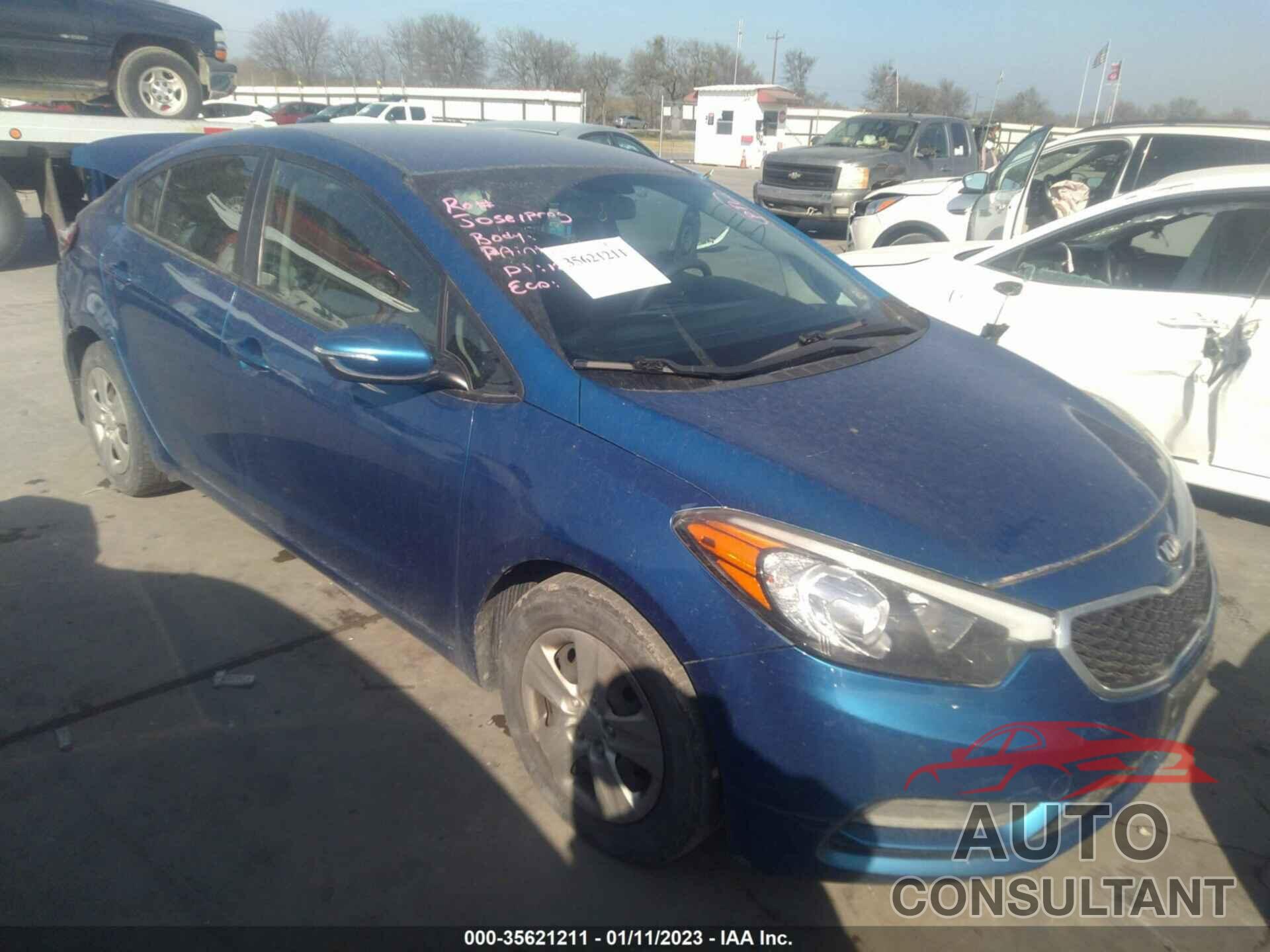 KIA FORTE 2015 - KNAFX4A66F5277440