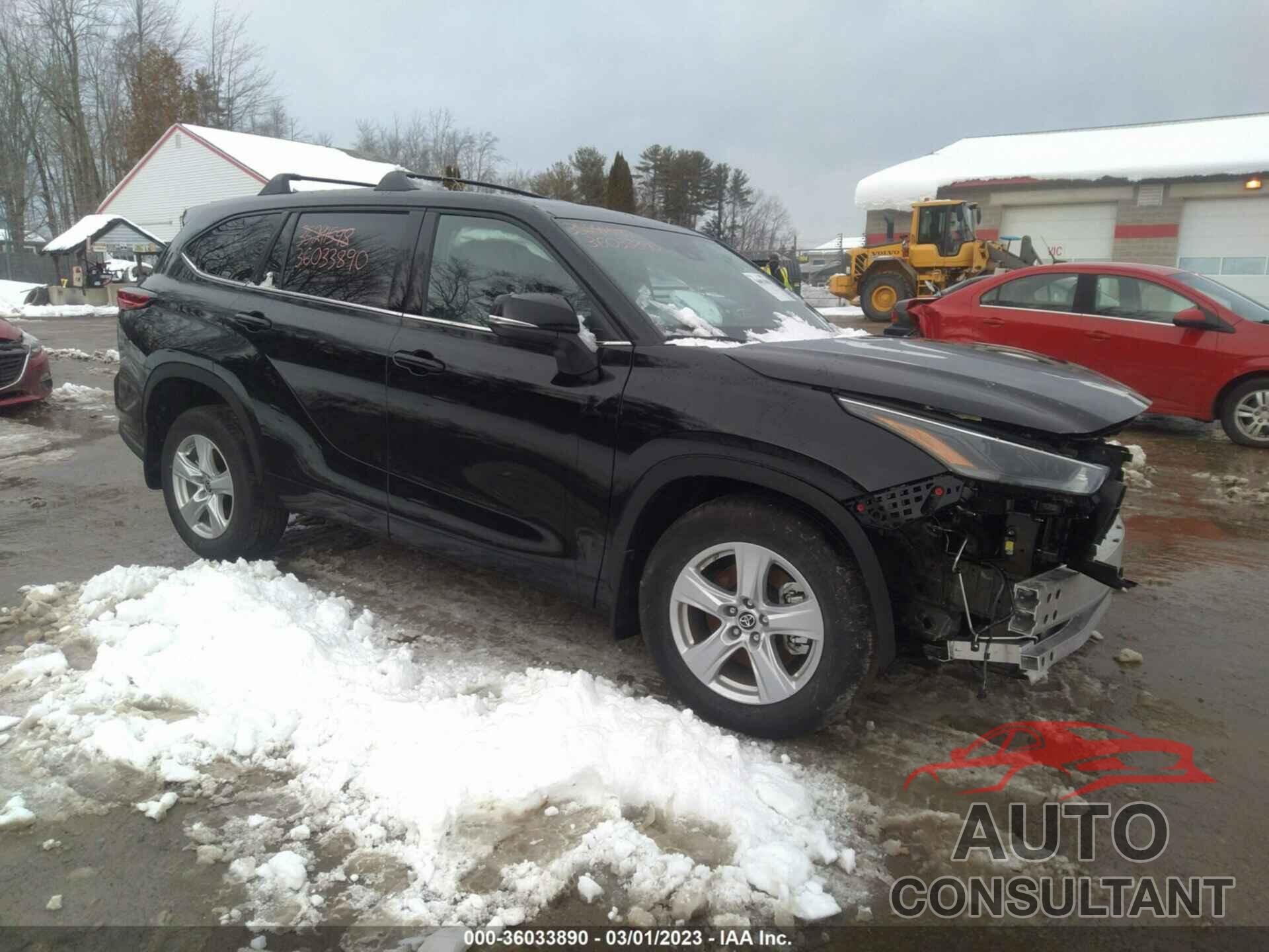 TOYOTA HIGHLANDER 2022 - 5TDBZRBH7NS237109