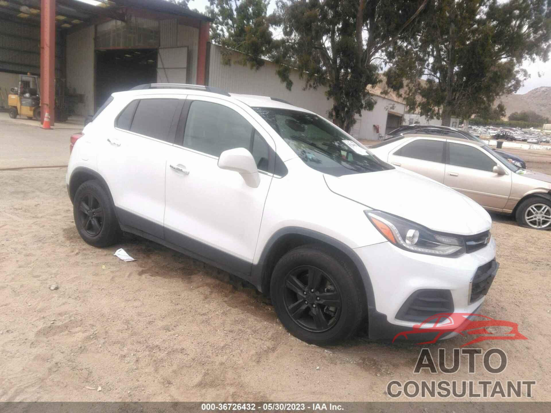 CHEVROLET TRAX 2019 - KL7CJLSB3KB936368