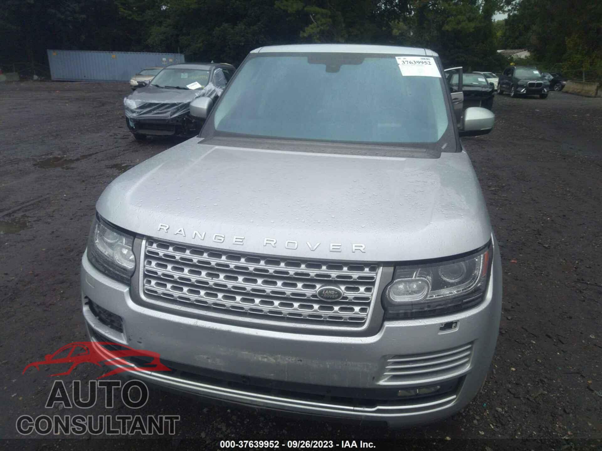 LAND ROVER RANGE ROVER 2016 - SALGS2VF5GA256648
