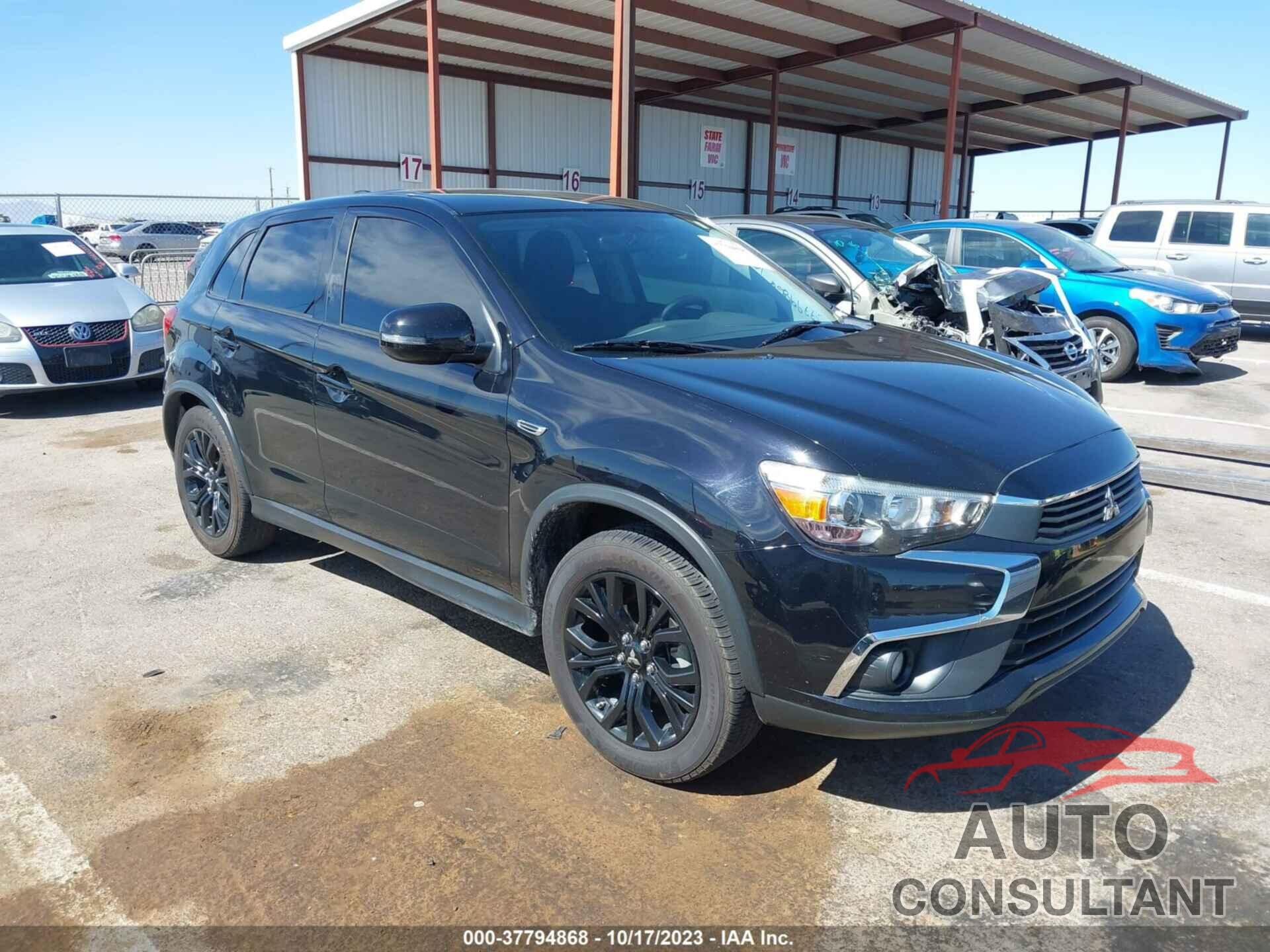 MITSUBISHI OUTLANDER SPORT 2017 - JA4AP3AU0HZ035111