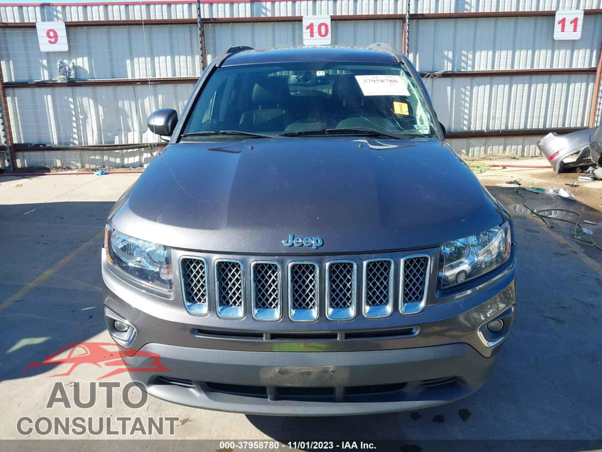JEEP COMPASS 2017 - 1C4NJDEB2HD168232