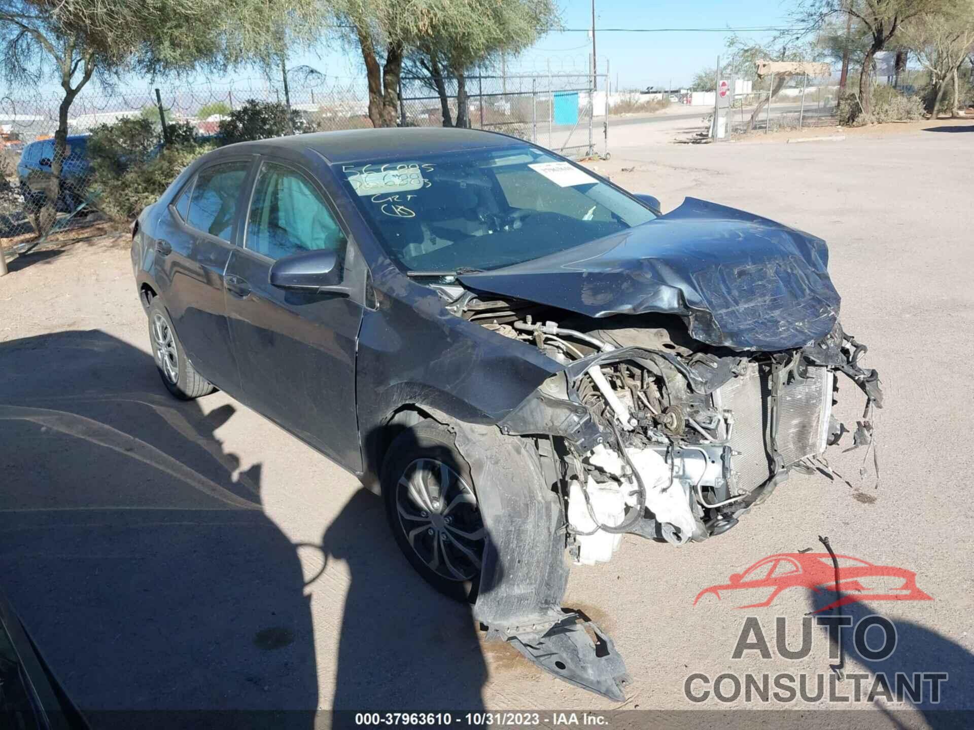 TOYOTA COROLLA 2016 - 2T1BURHE2GC599484