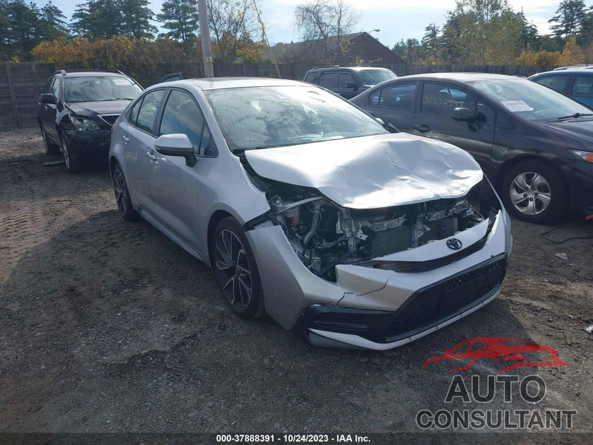TOYOTA COROLLA 2021 - JTDS4MCE4MJ065459