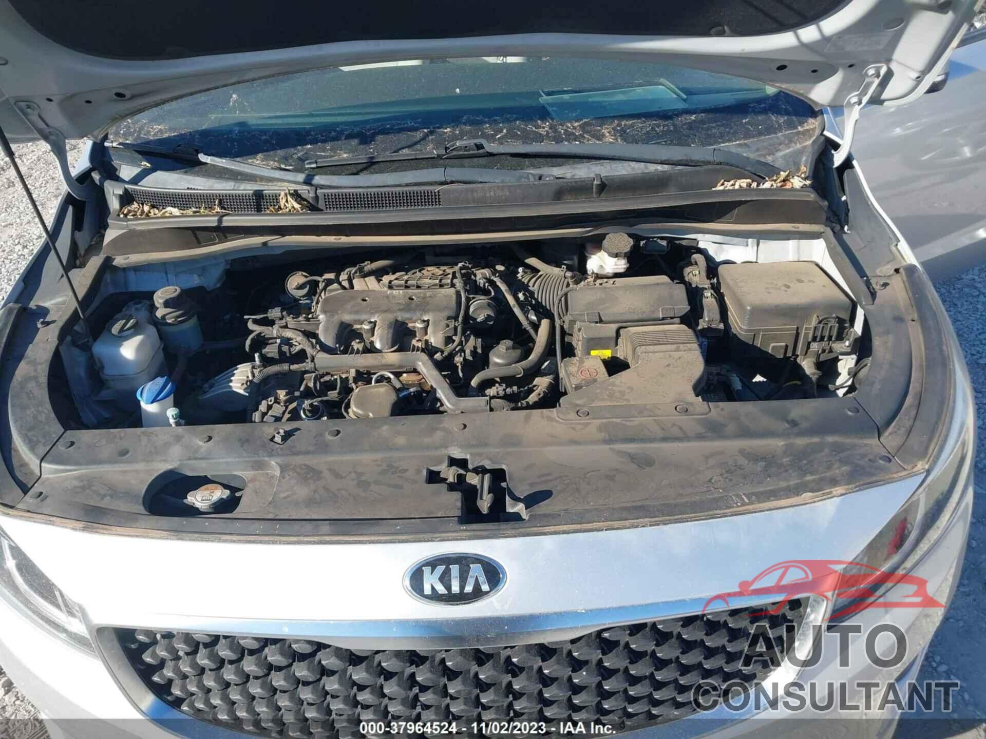 KIA SEDONA 2017 - KNDMB5C12H6224425