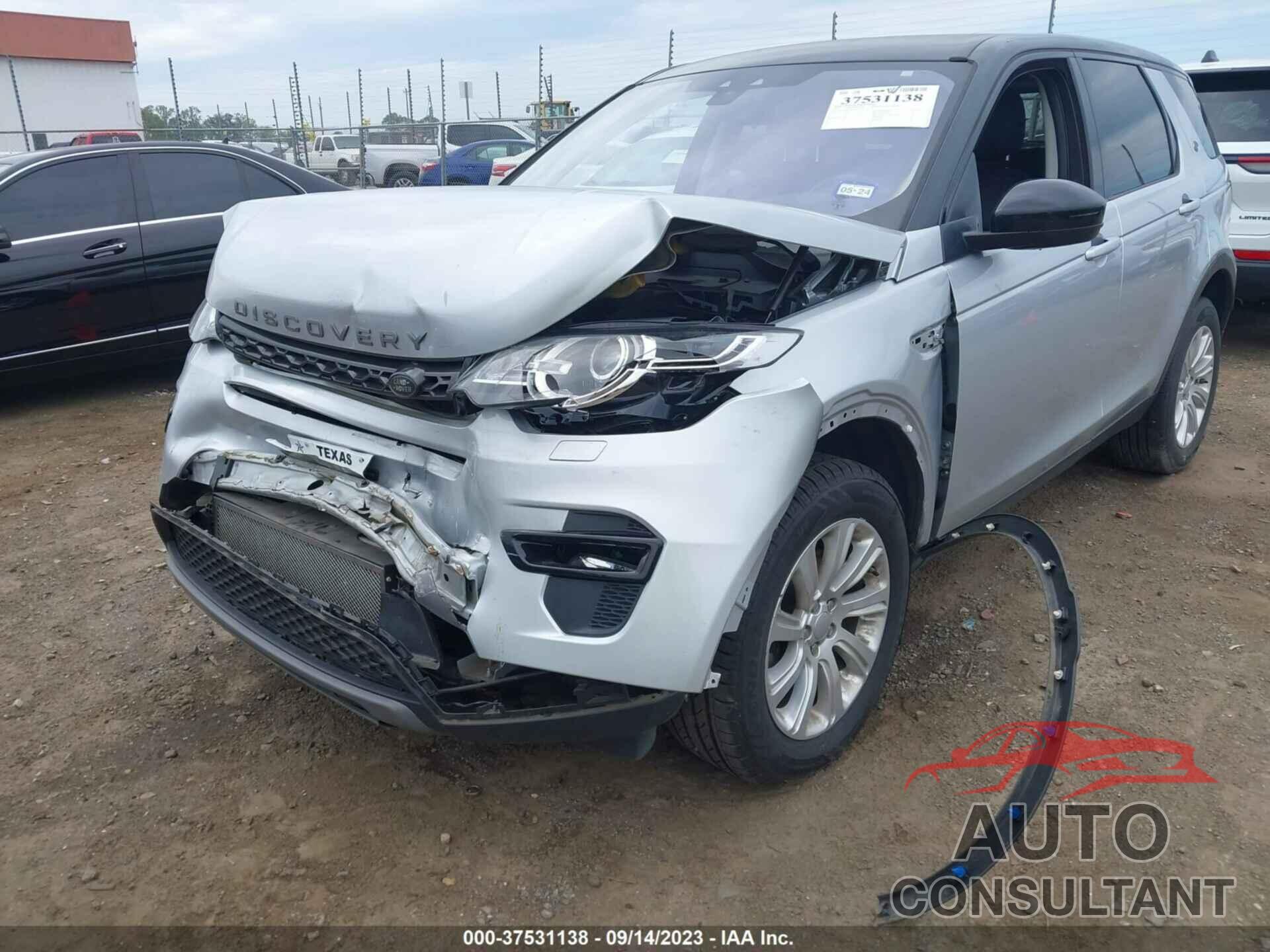 LAND ROVER DISCOVERY SPORT 2017 - SALCP2BG9HH715931