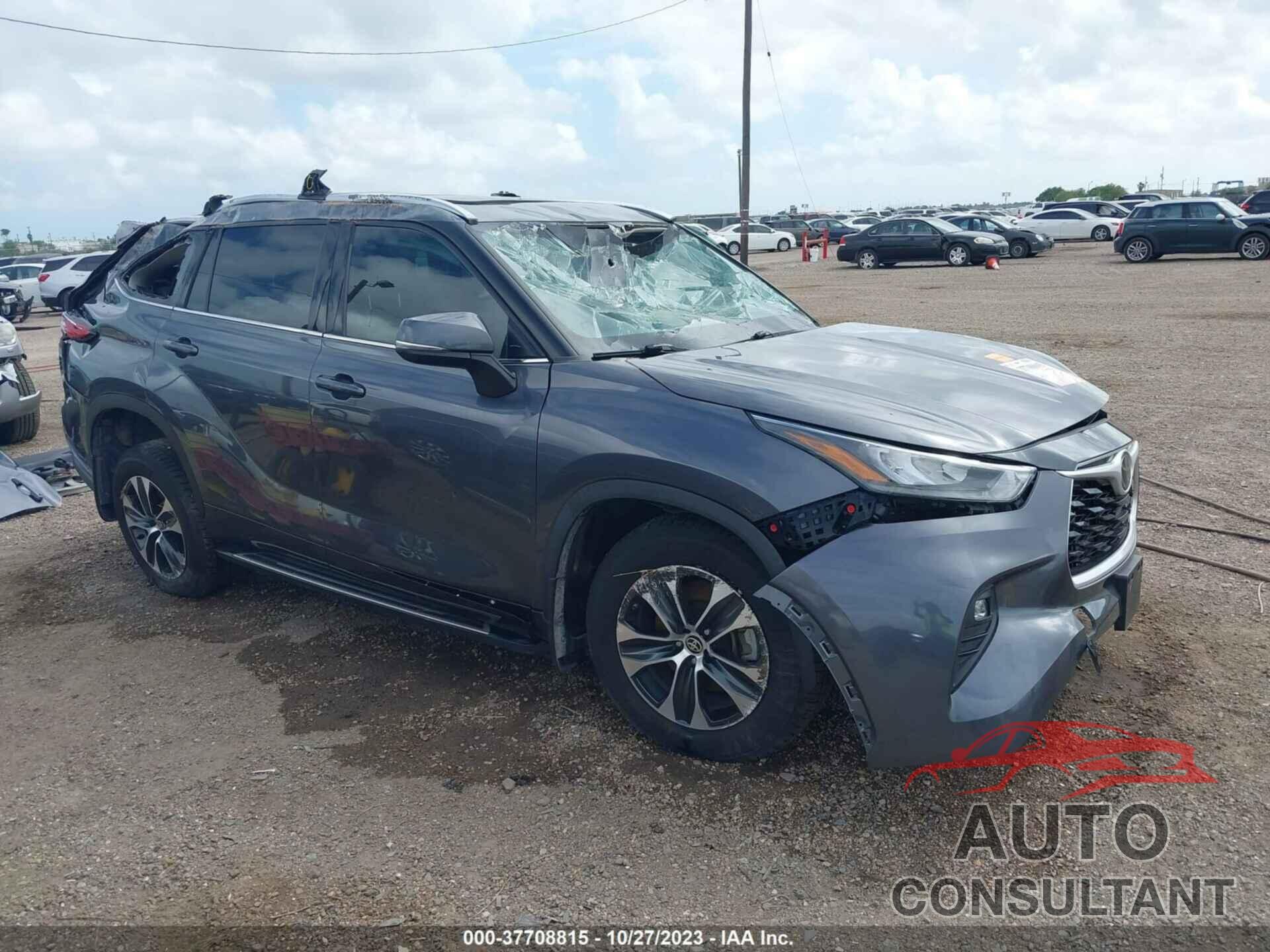 TOYOTA HIGHLANDER 2020 - 5TDGZRAH9LS013246