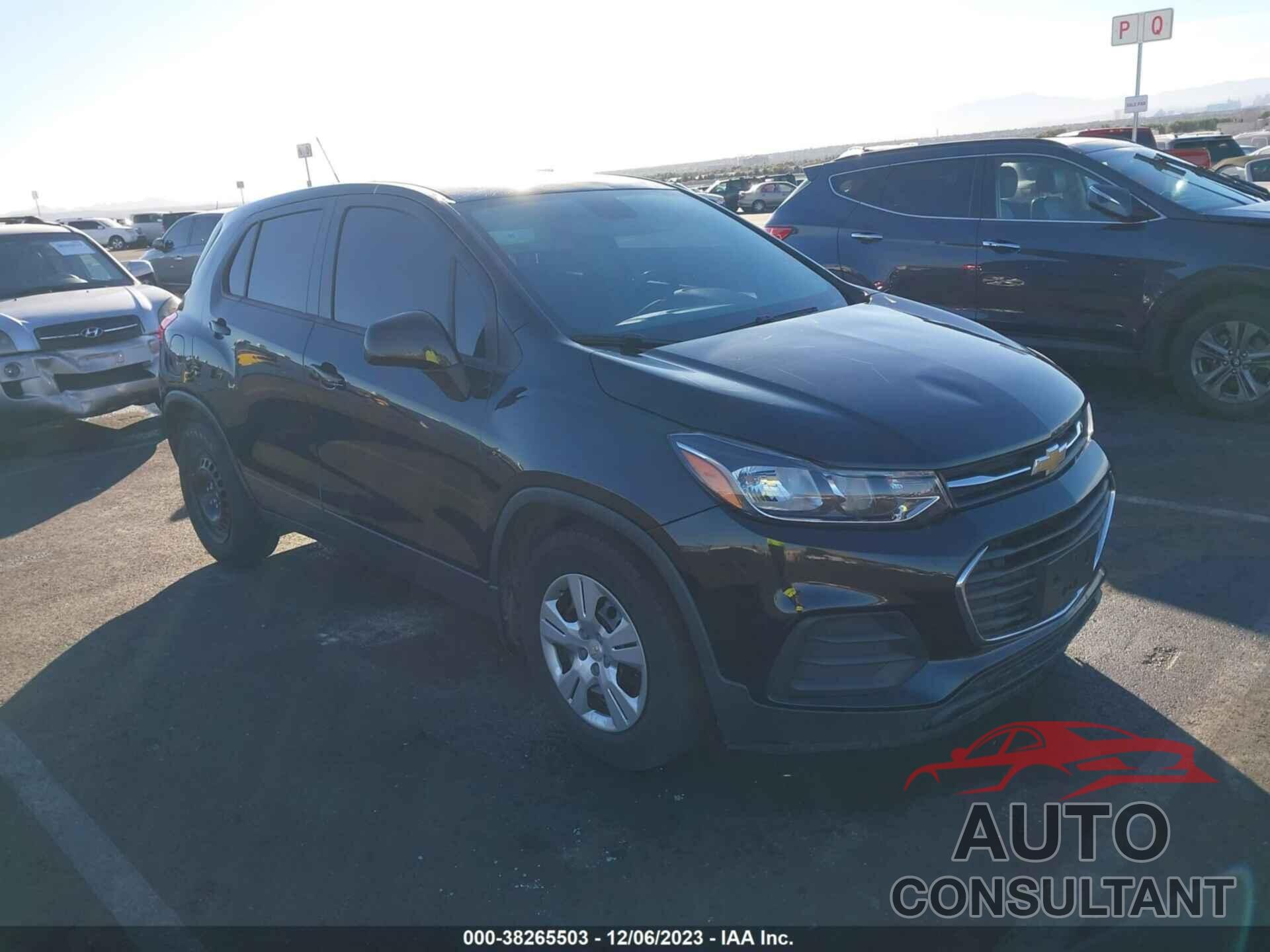 CHEVROLET TRAX 2019 - 3GNCJKSB1KL309641