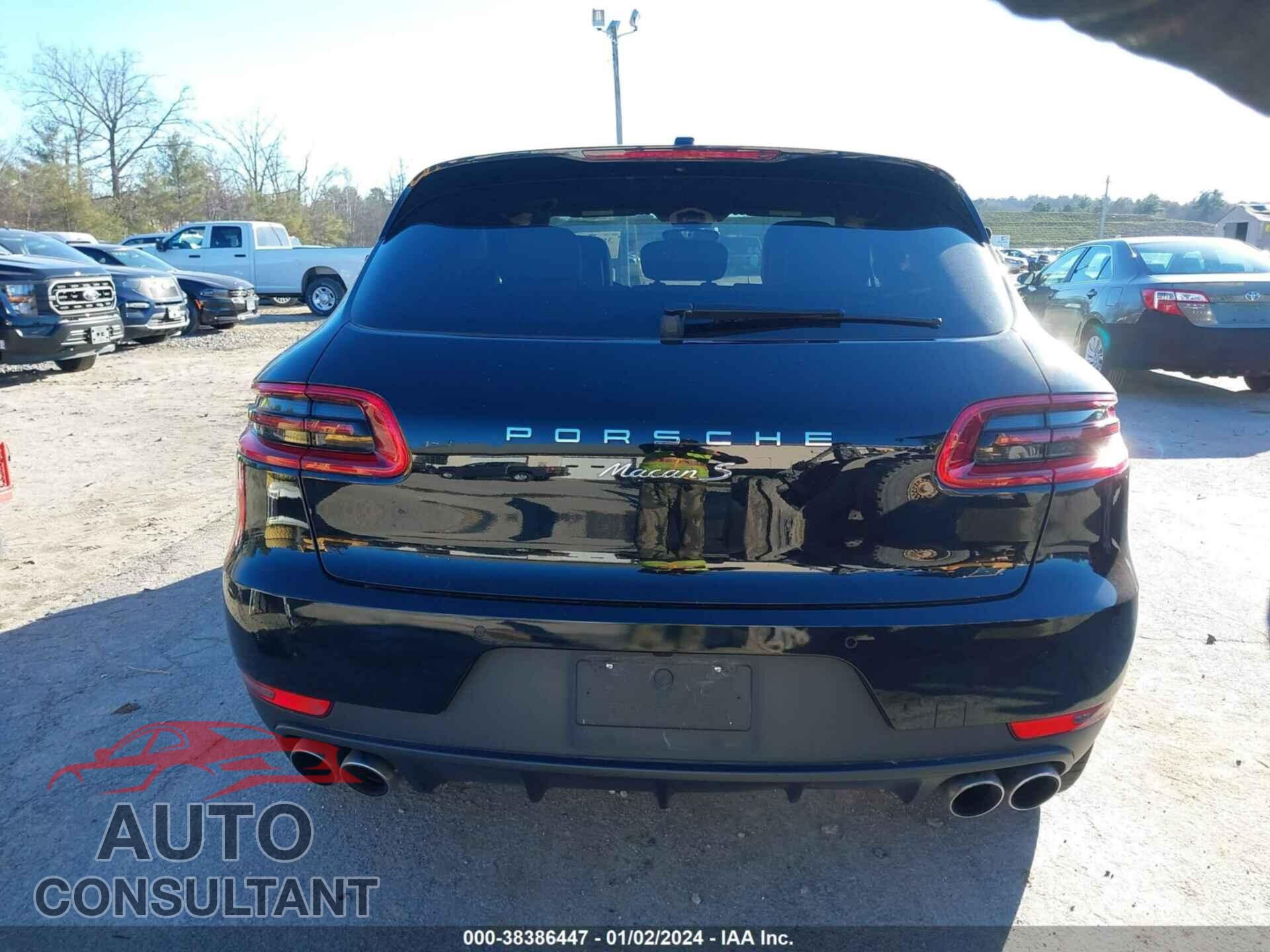 PORSCHE MACAN 2017 - WP1AB2A58HLB14762