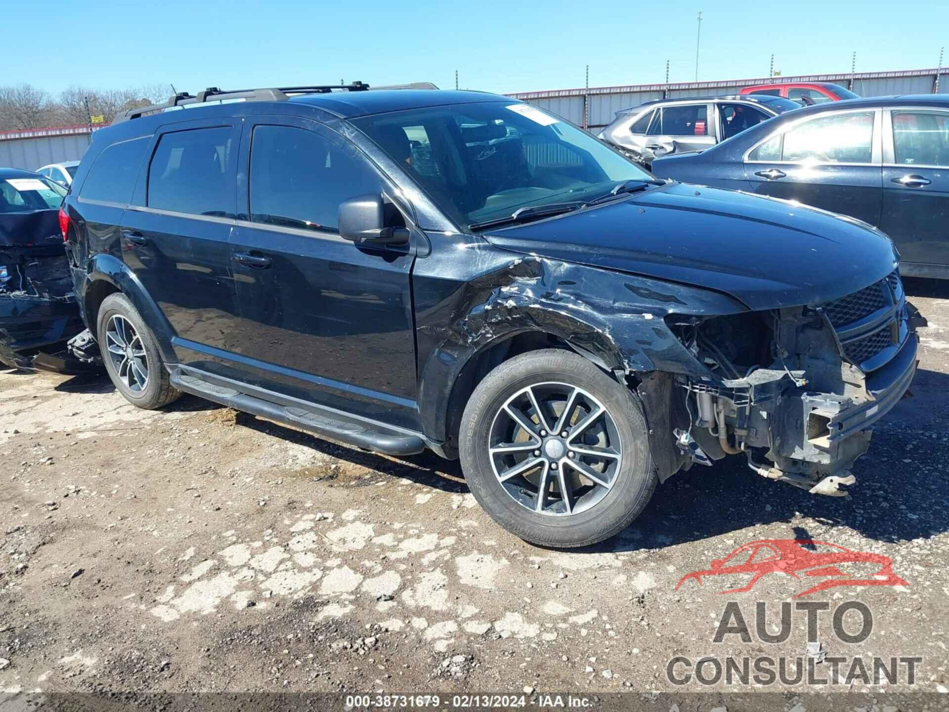 DODGE JOURNEY 2017 - 3C4PDCAB8HT707138