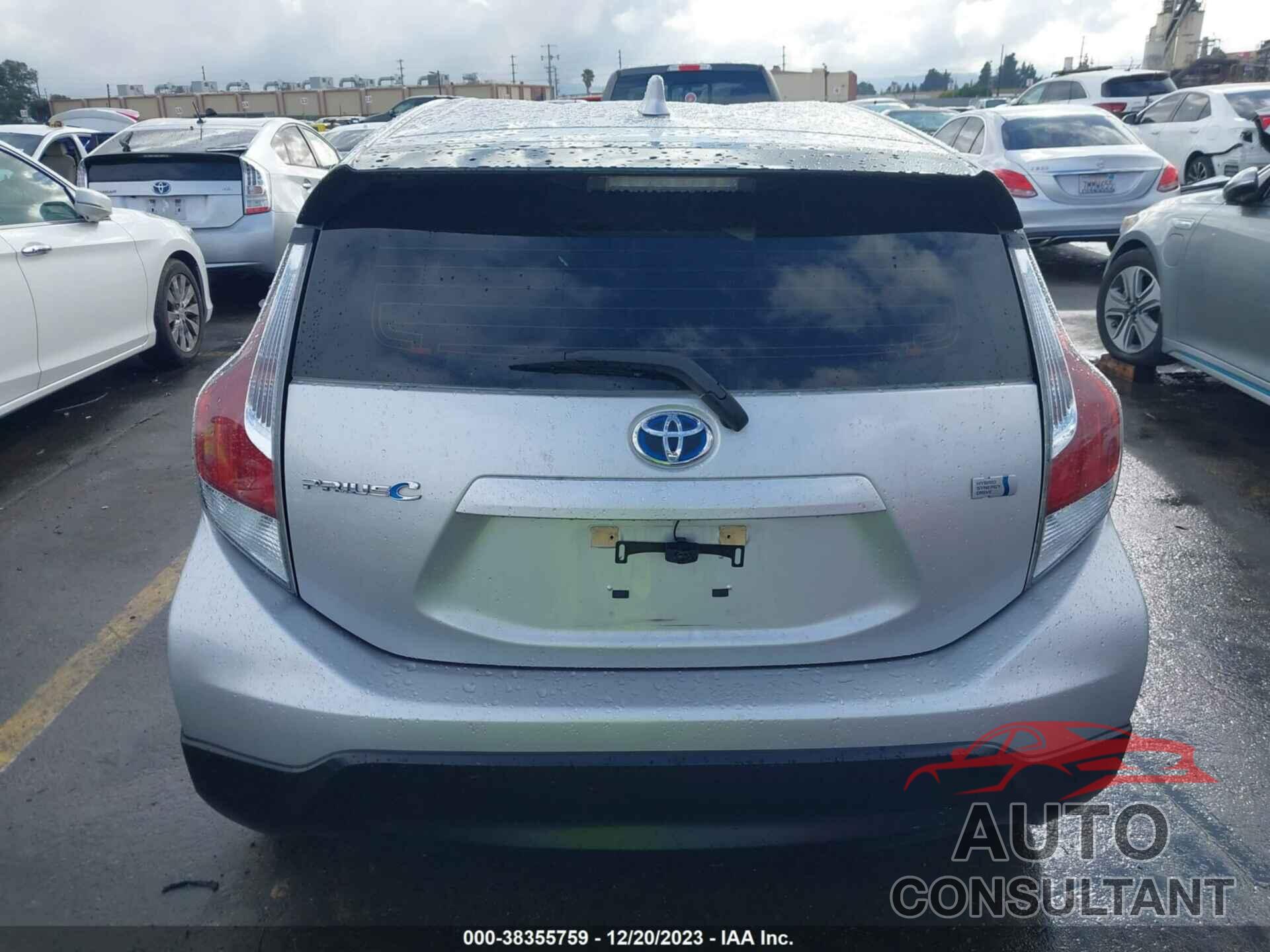 TOYOTA PRIUS C 2017 - JTDKDTB36H1593083