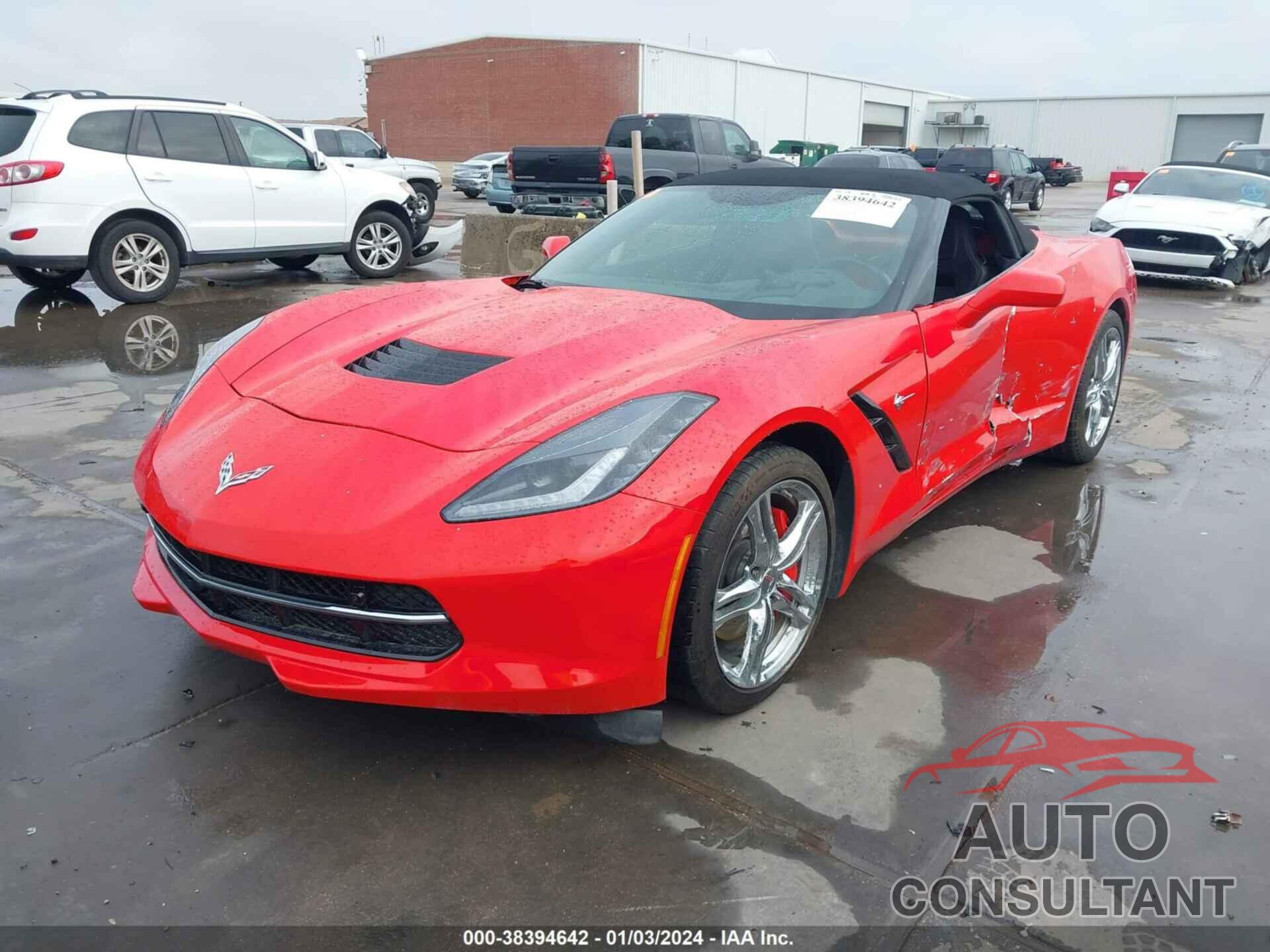 CHEVROLET CORVETTE 2017 - 1G1YD3D76H5114804