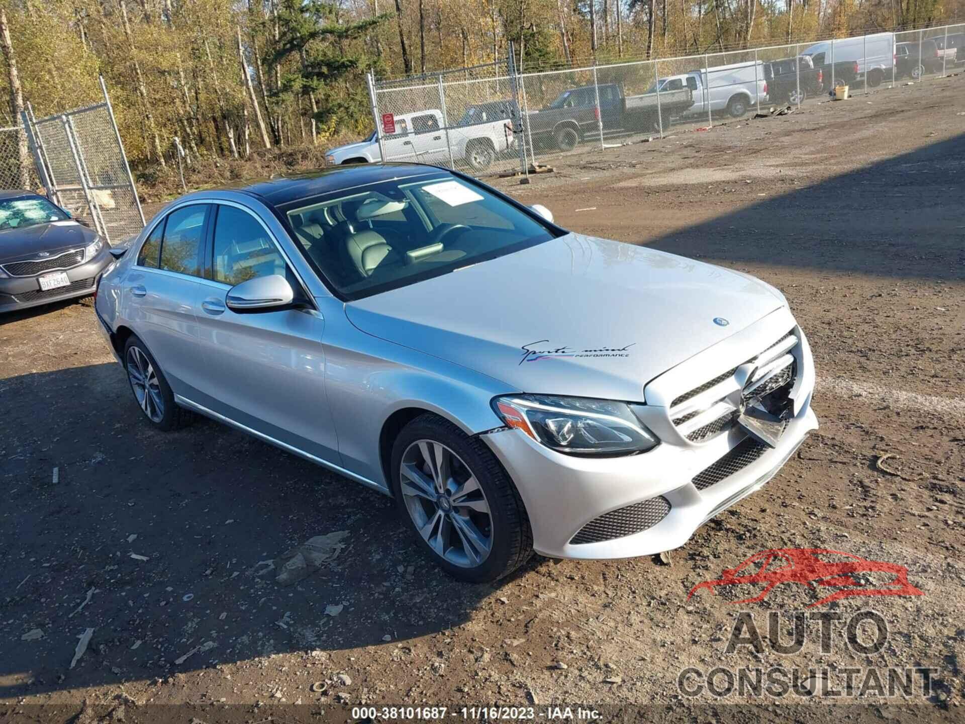 MERCEDES-BENZ C 300 2017 - 55SWF4KB1HU179305