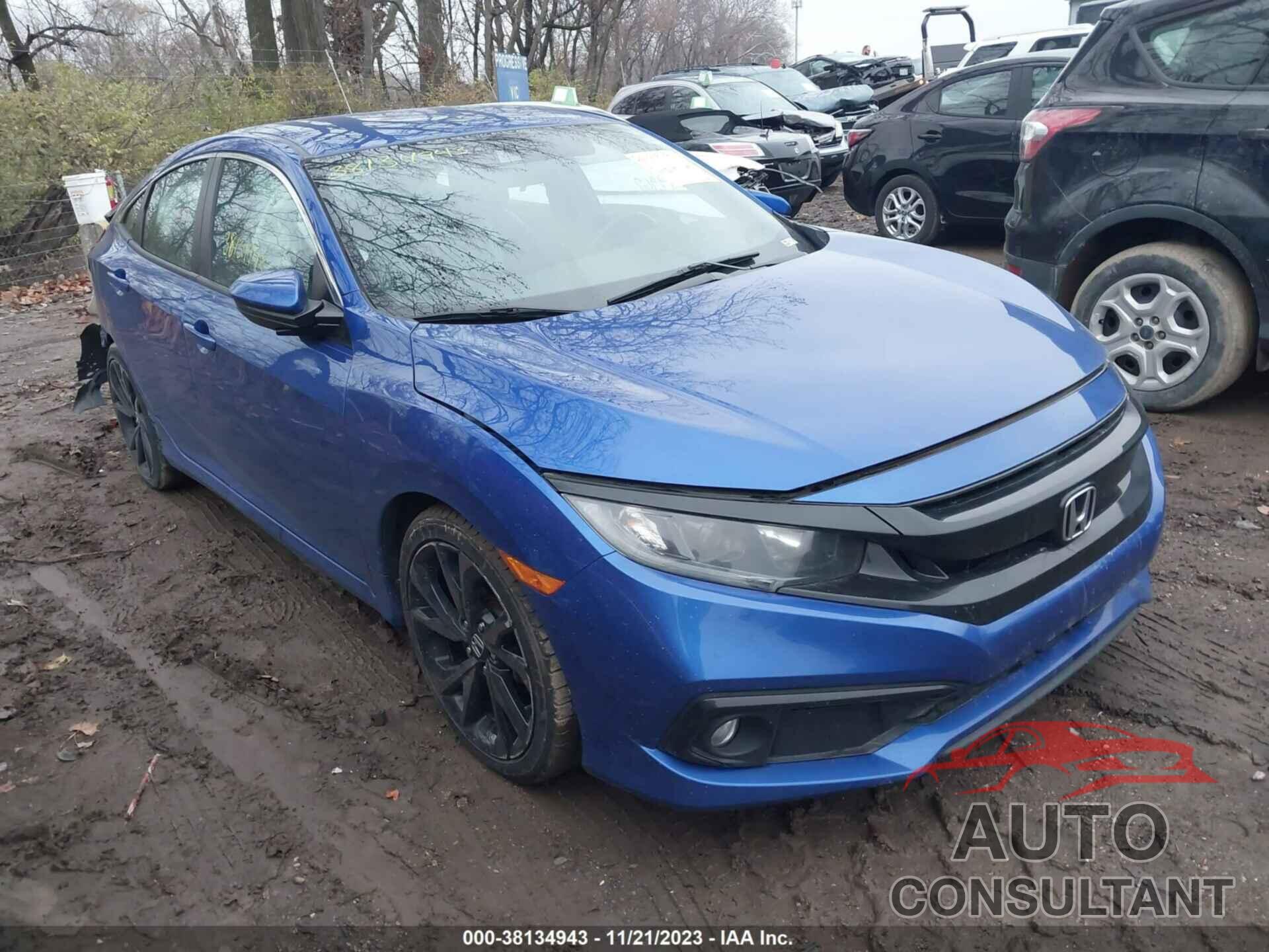 HONDA CIVIC 2019 - 19XFC2F81KE008600